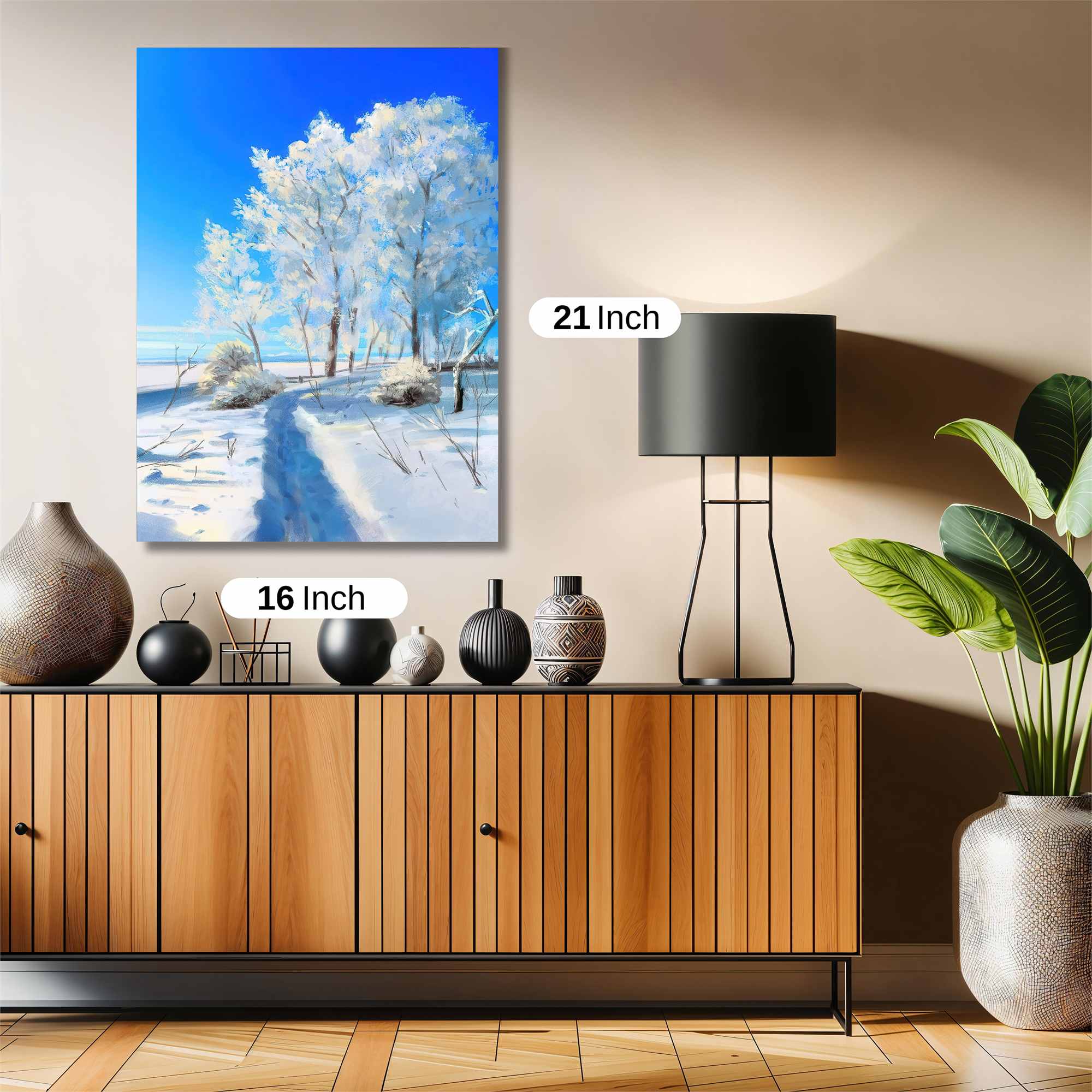 Winter Serenity Safe Wall Magnetic / M