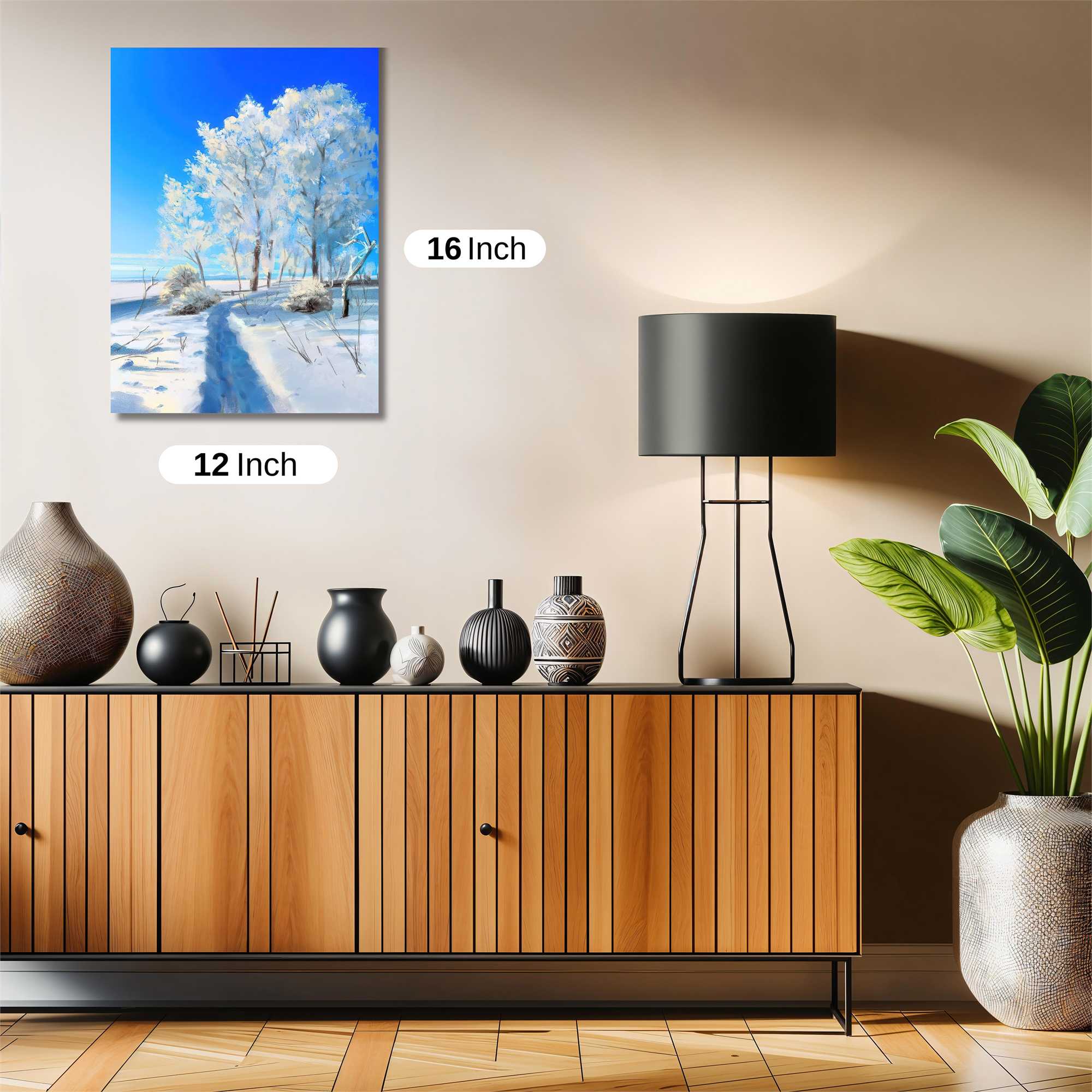 Winter Serenity Safe Wall Magnetic / M