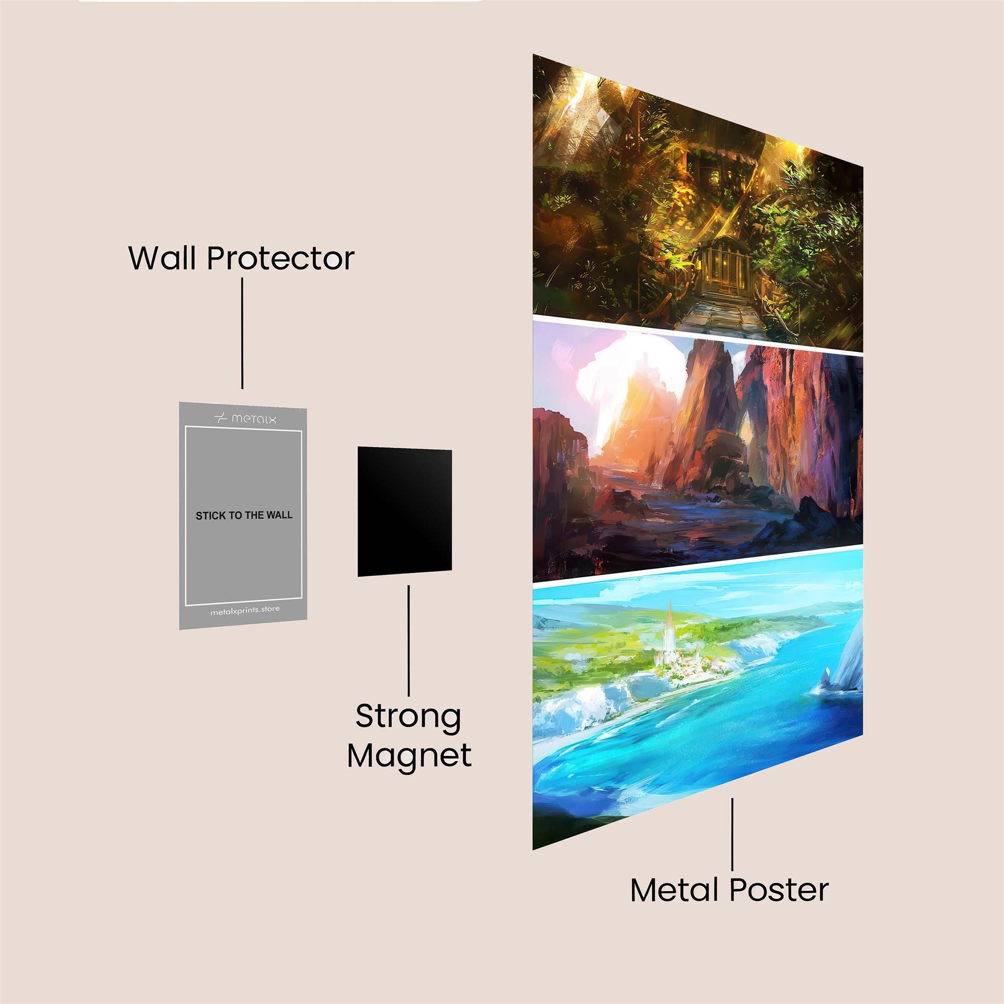 Gateway Radiance Safe Wall Magnetic / M