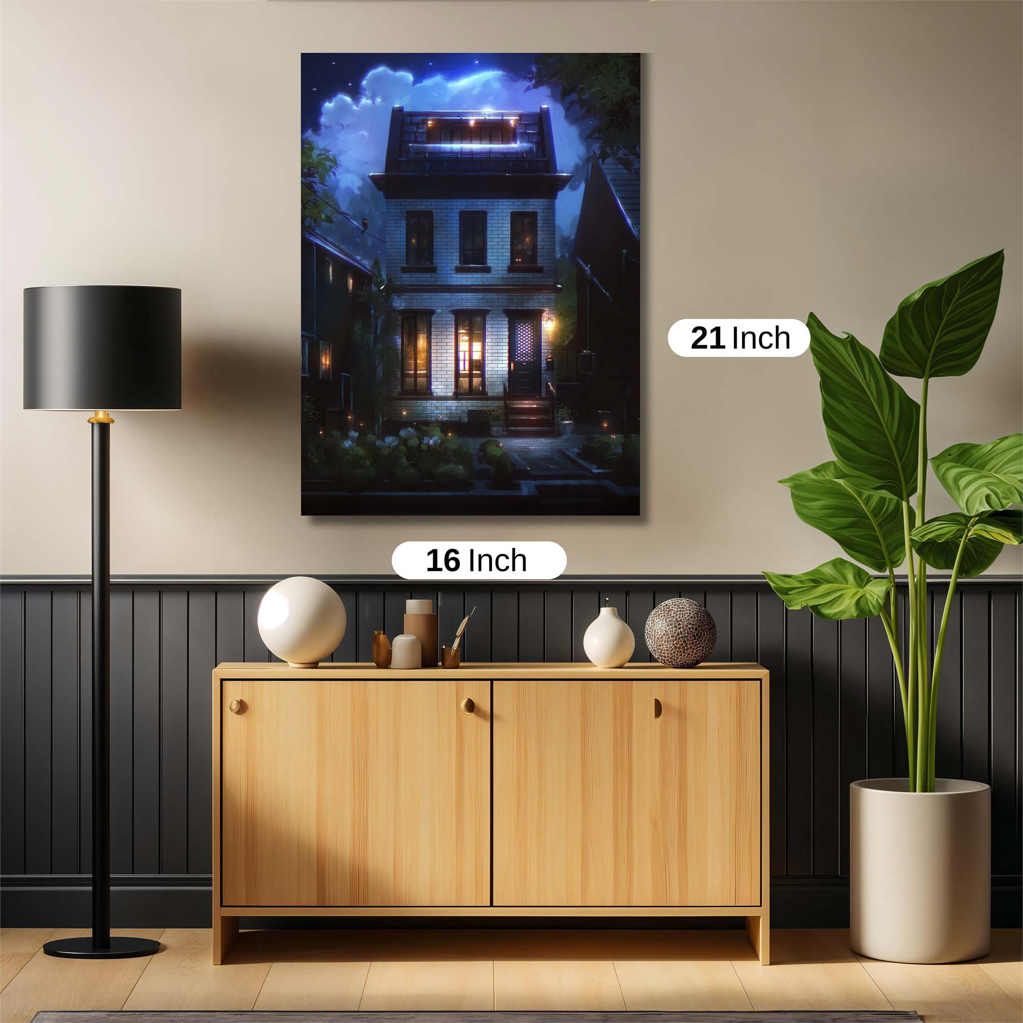 Moonlit Mystery Safe Wall Magnetic / M