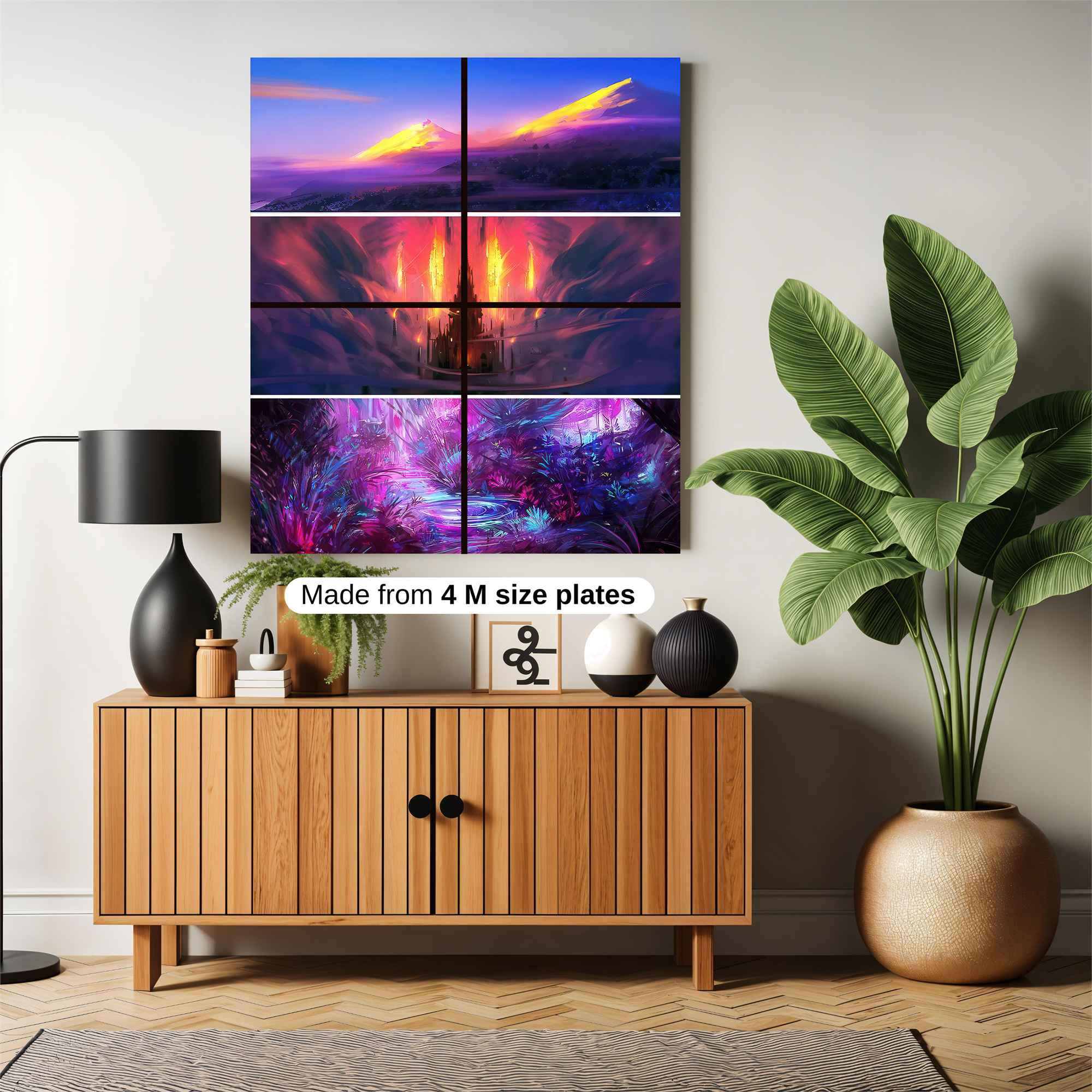 Volcanic Radiance Safe Wall Magnetic / M