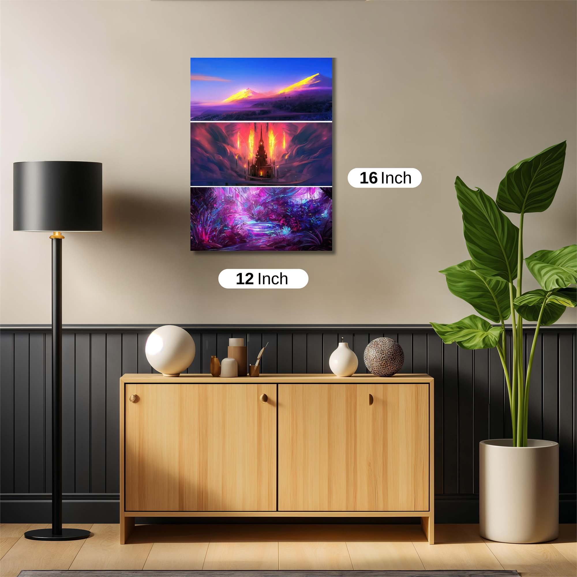 Volcanic Radiance Safe Wall Magnetic / M