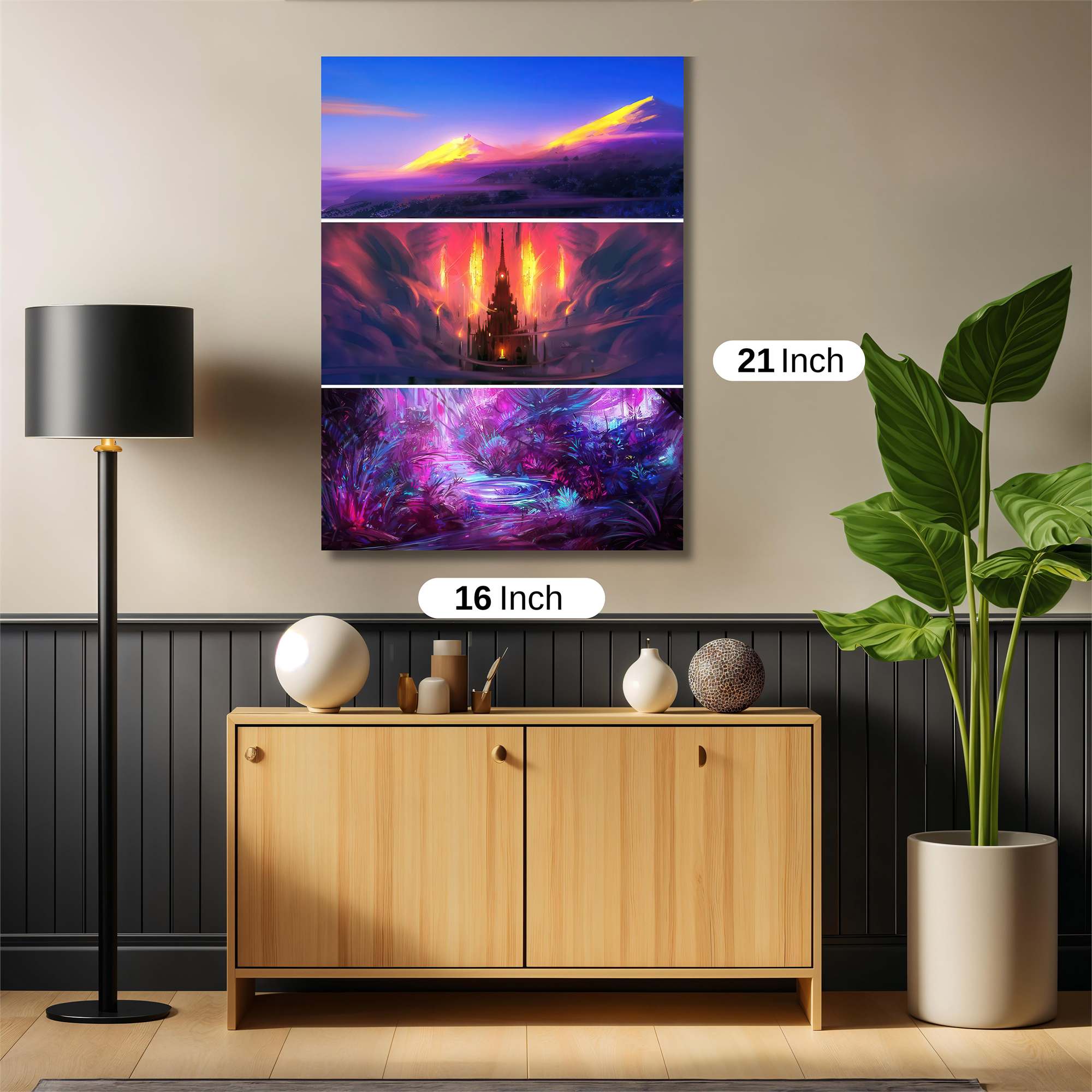 Volcanic Radiance Safe Wall Magnetic / M