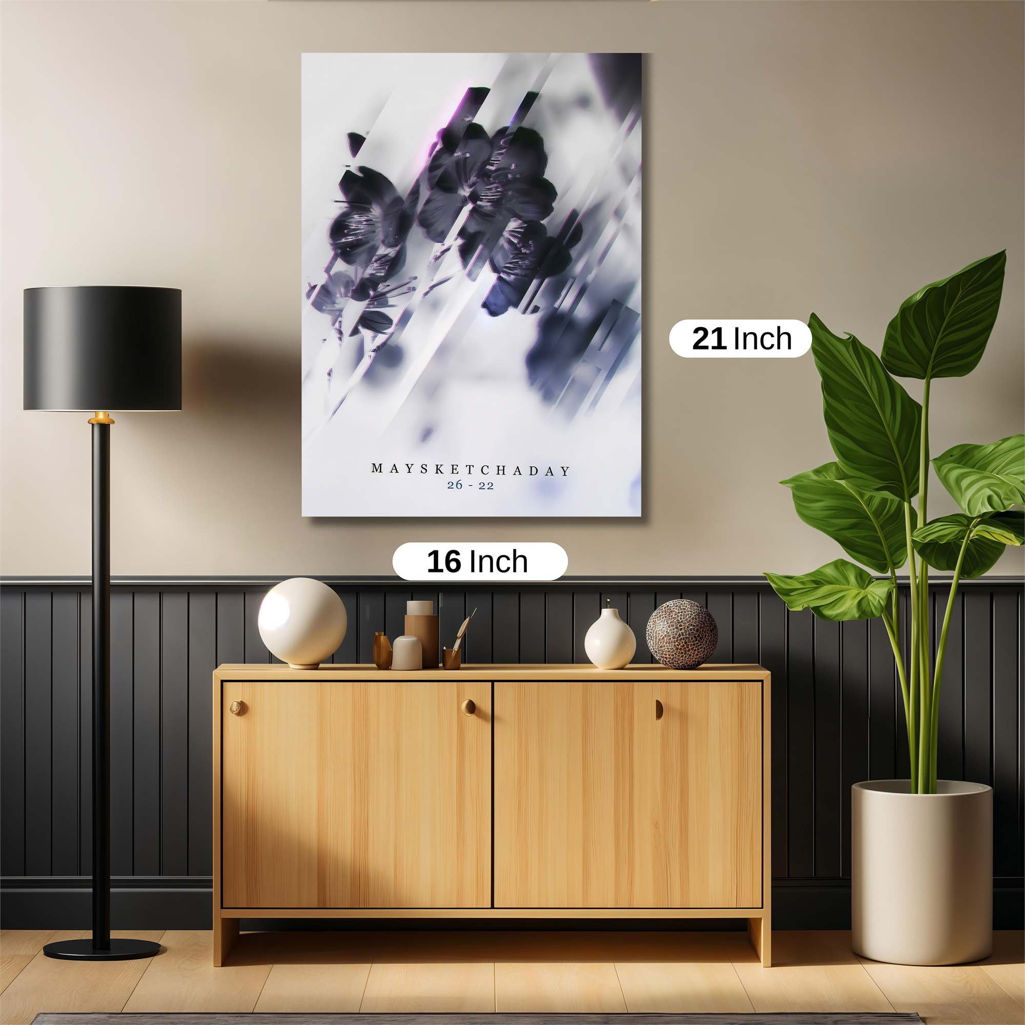 Shadow Bloom Safe Wall Magnetic / M