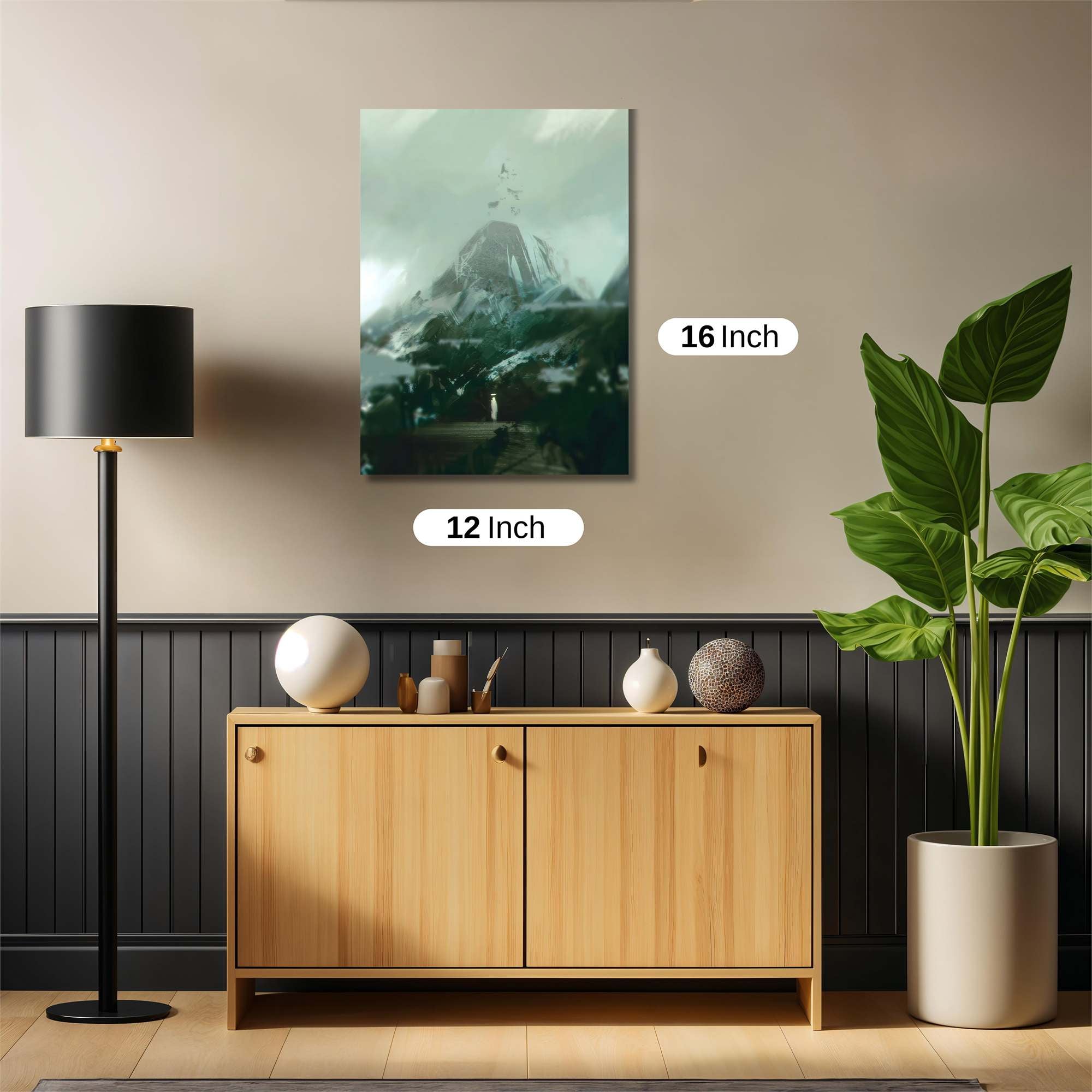 Mountain Serenity Safe Wall Magnetic / M