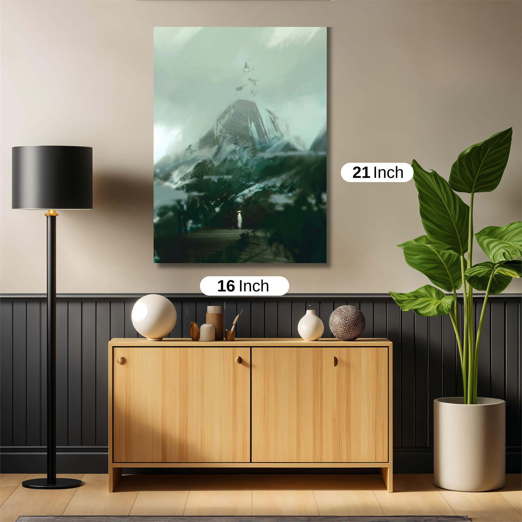 Mountain Serenity Safe Wall Magnetic / M