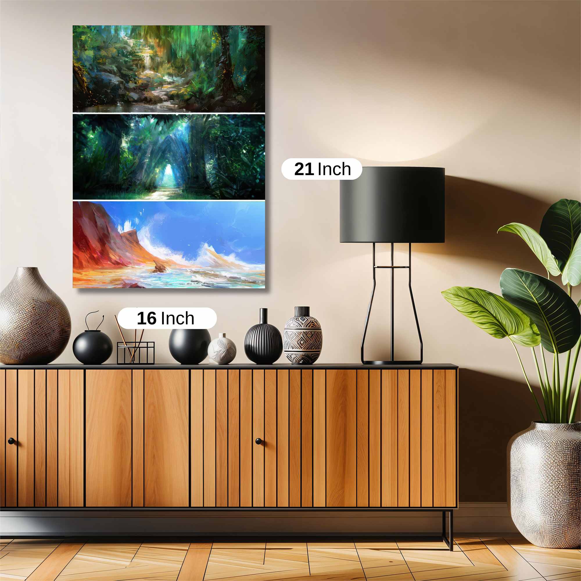 Jungle Serenity Safe Wall Magnetic / M