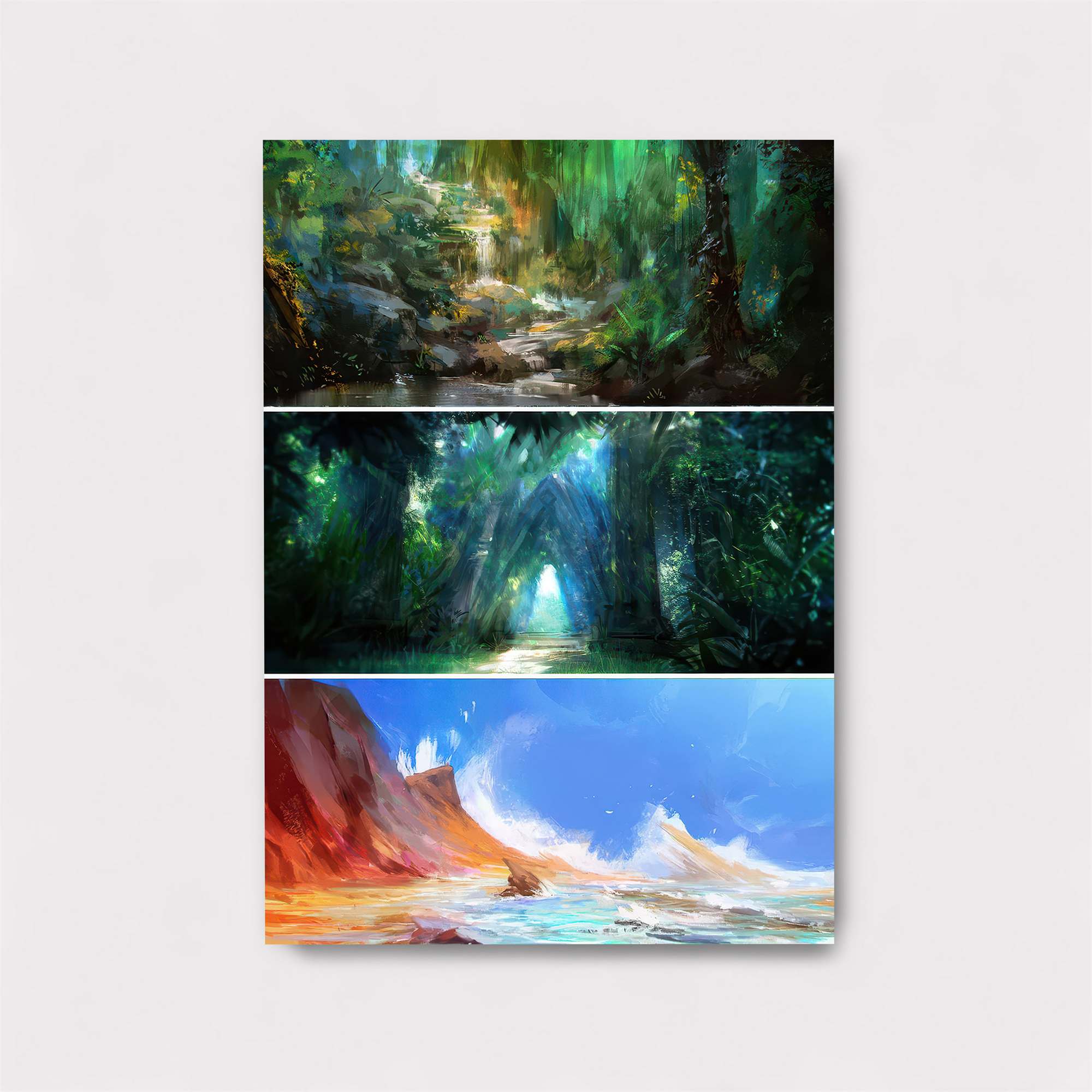 Jungle Serenity Safe Wall Magnetic / M