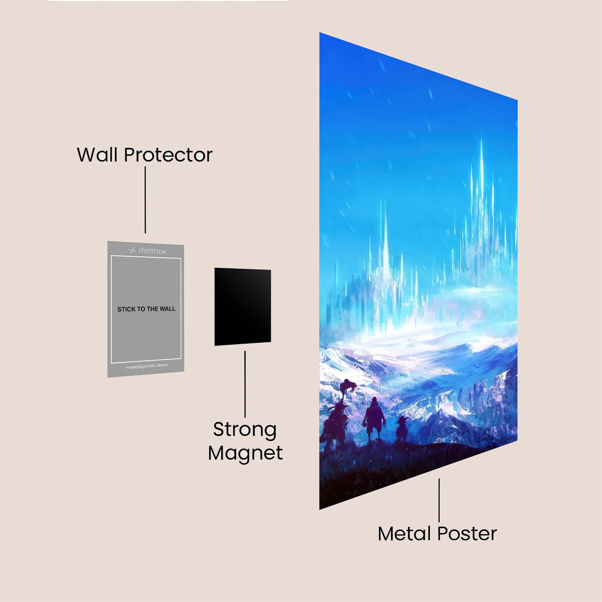 Elsa's Enchantment Safe Wall Magnetic / M