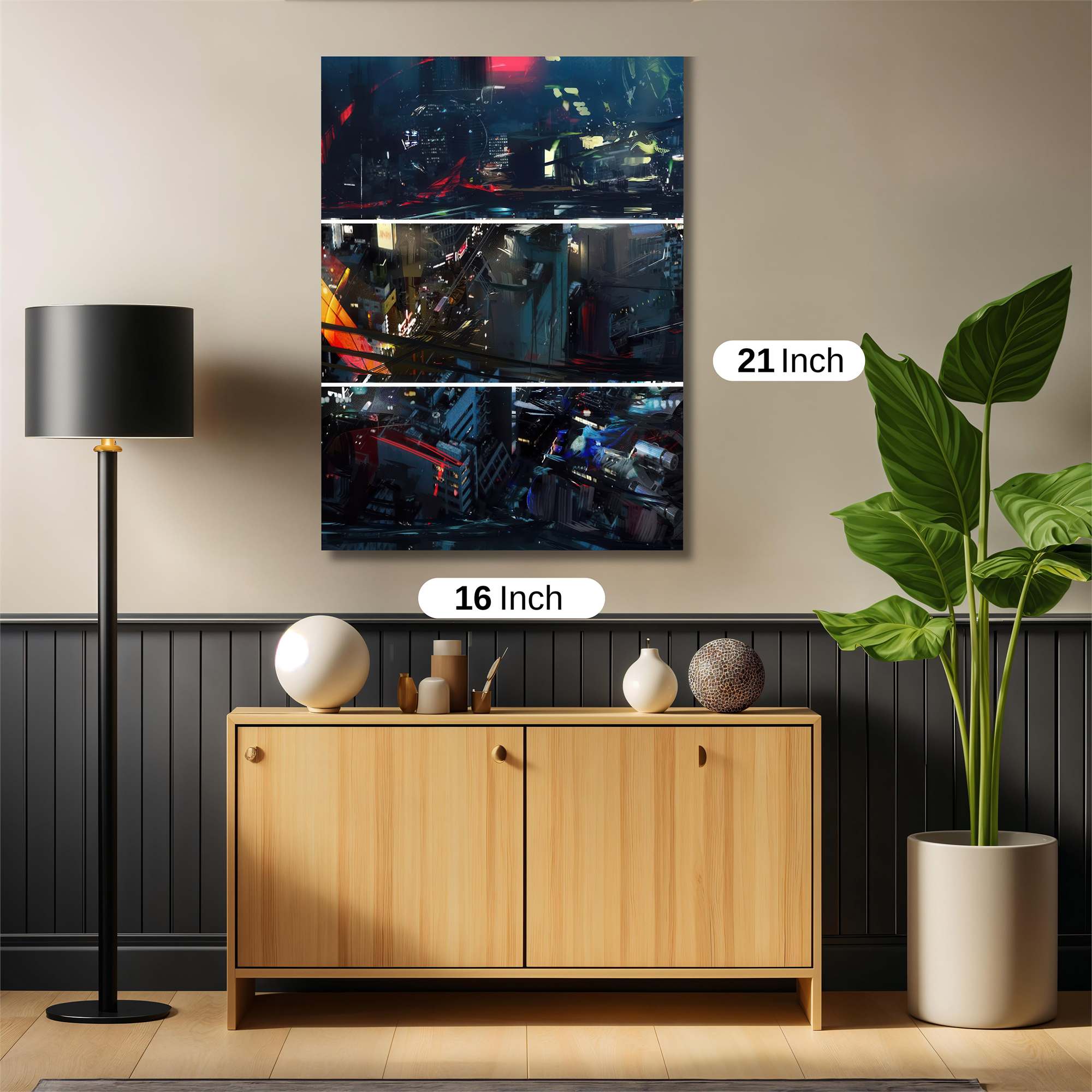 Cyberpunk Chaos Safe Wall Magnetic / M
