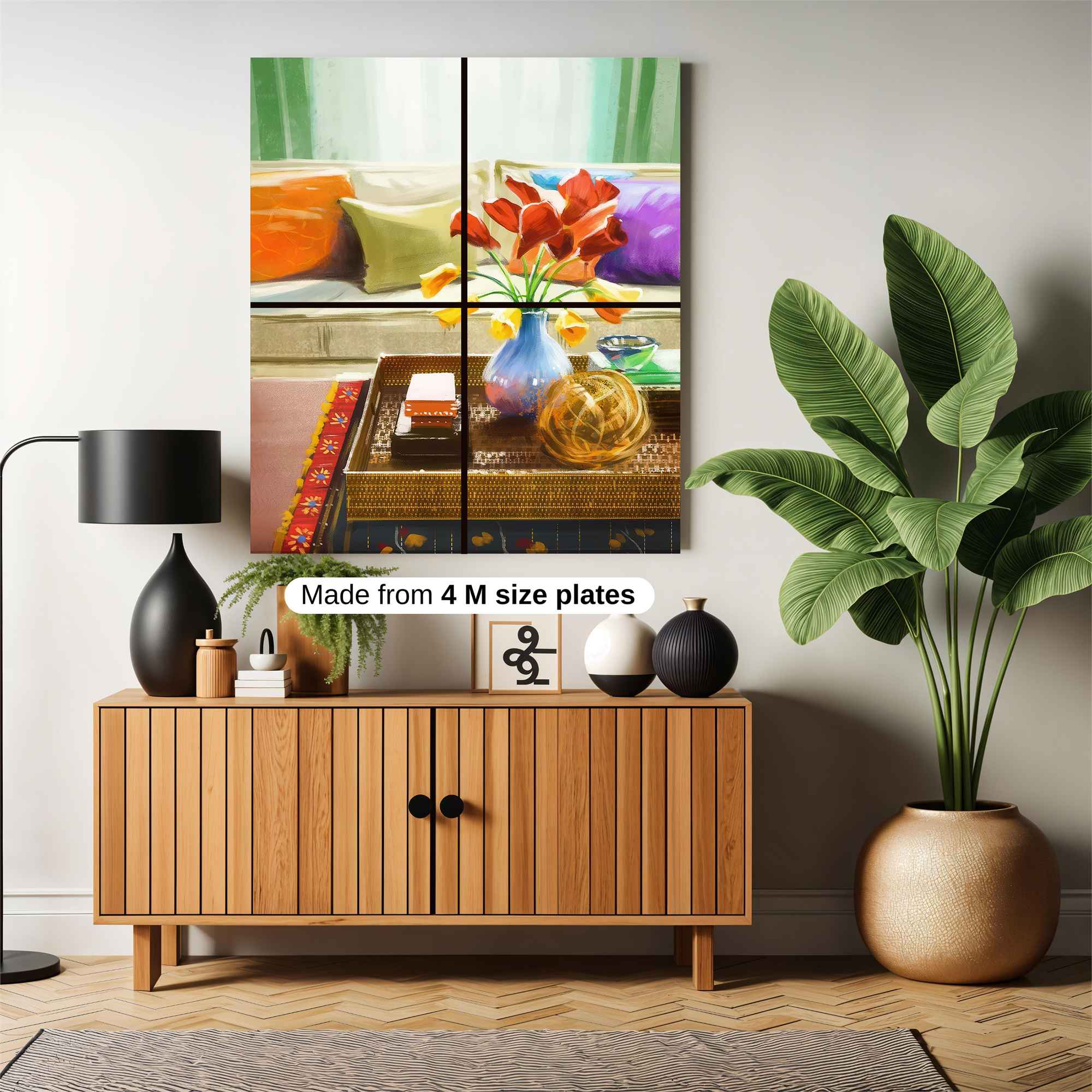 Tulips Tranquil Safe Wall Magnetic / M