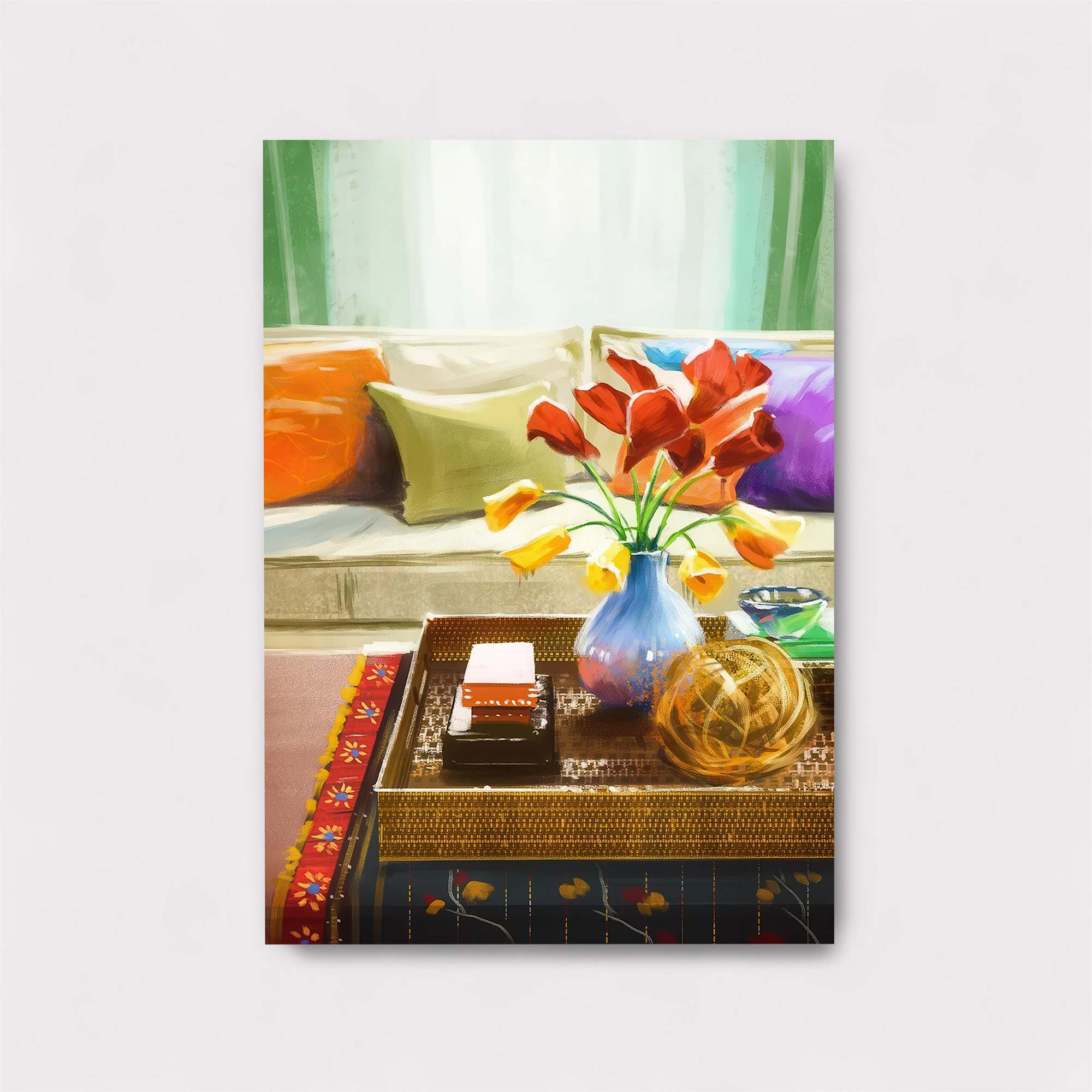 Tulips Tranquil Safe Wall Magnetic / M