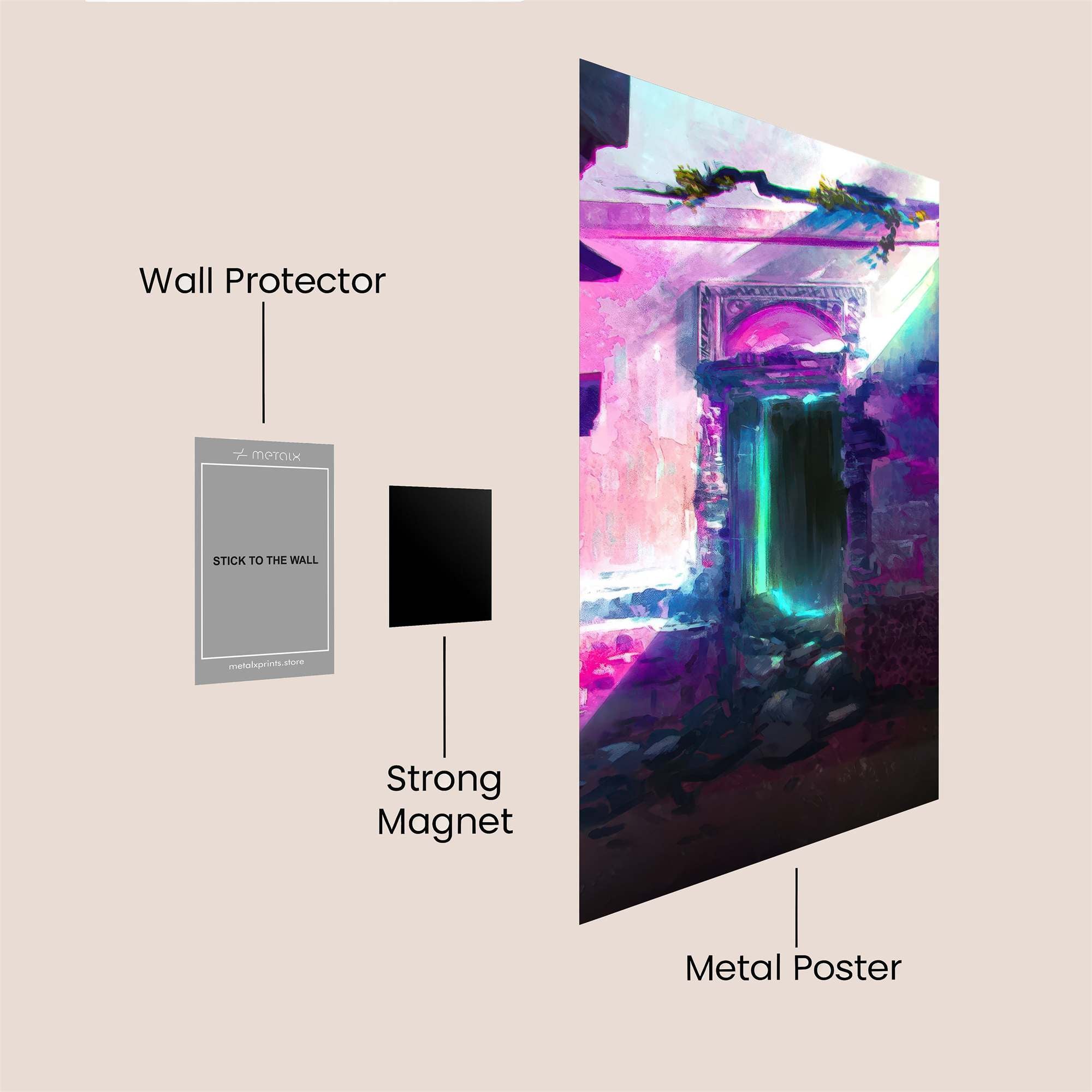 Portal Enigma Safe Wall Magnetic / M
