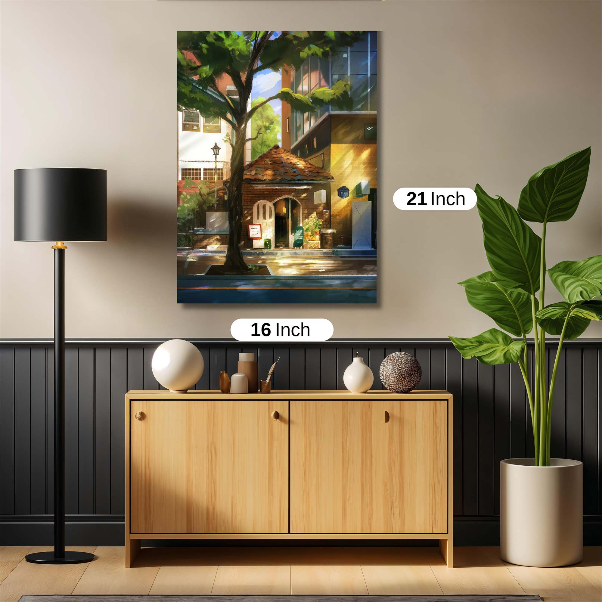 Sunlit Haven Safe Wall Magnetic / M