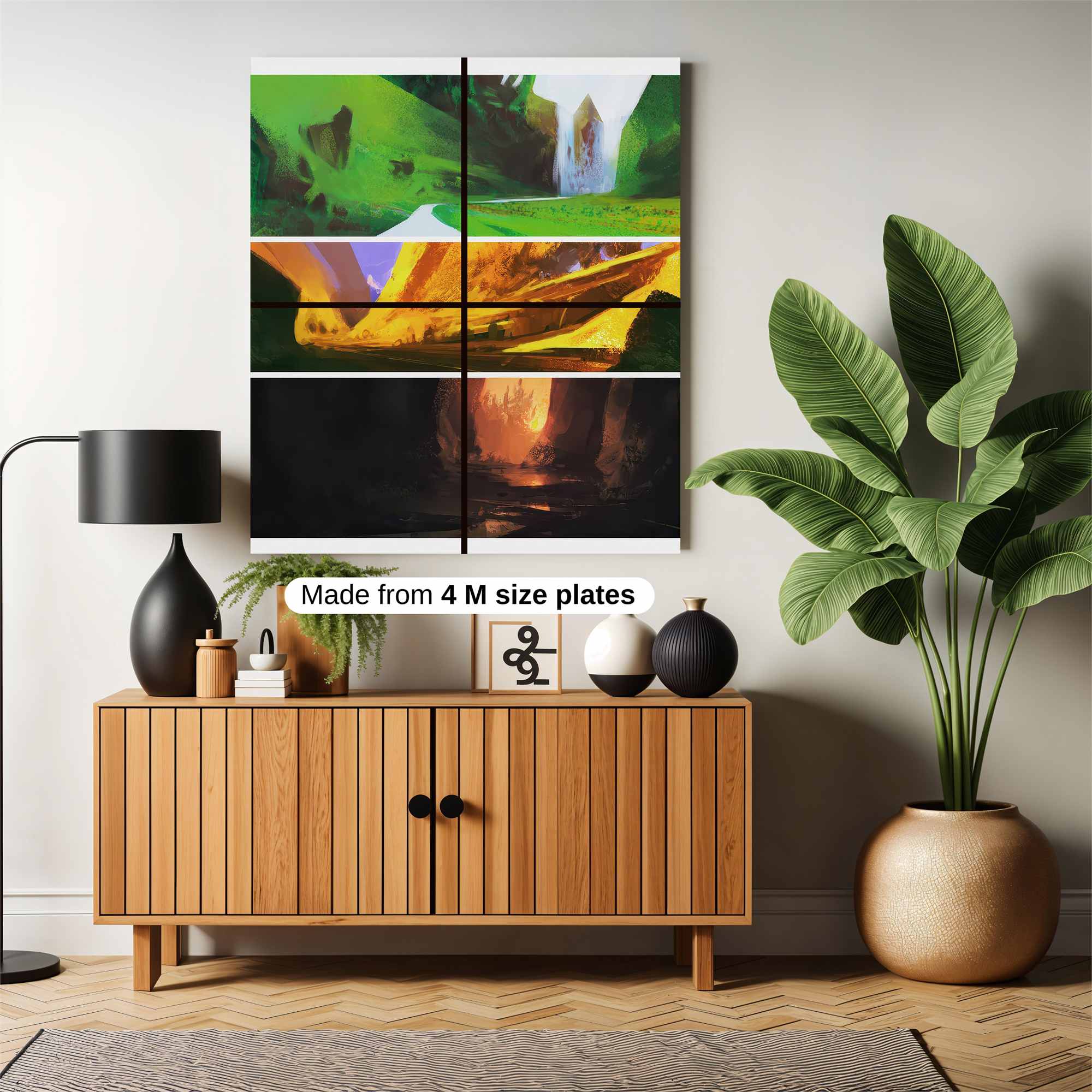 Nature'sTrilogy Safe Wall Magnetic / M