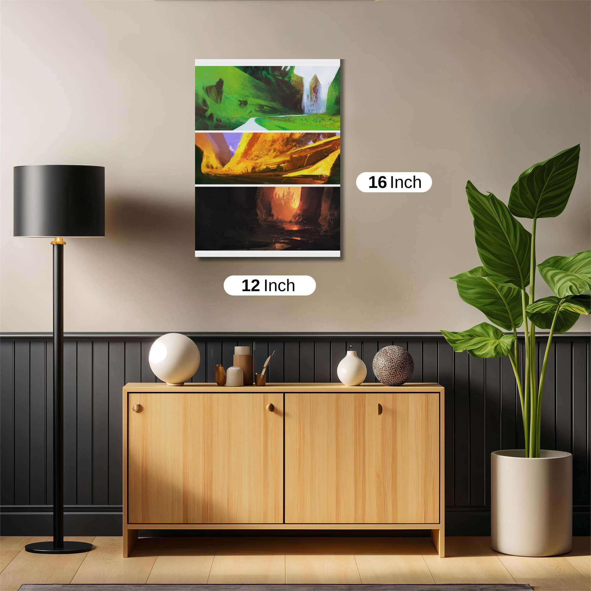 Nature'sTrilogy Safe Wall Magnetic / M