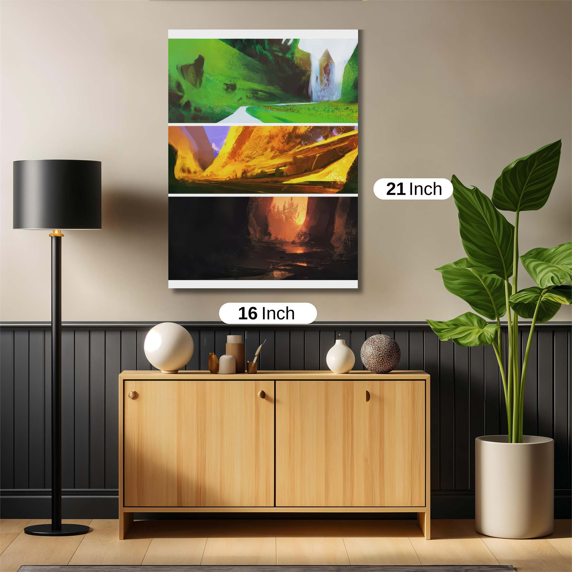 Nature'sTrilogy Safe Wall Magnetic / M