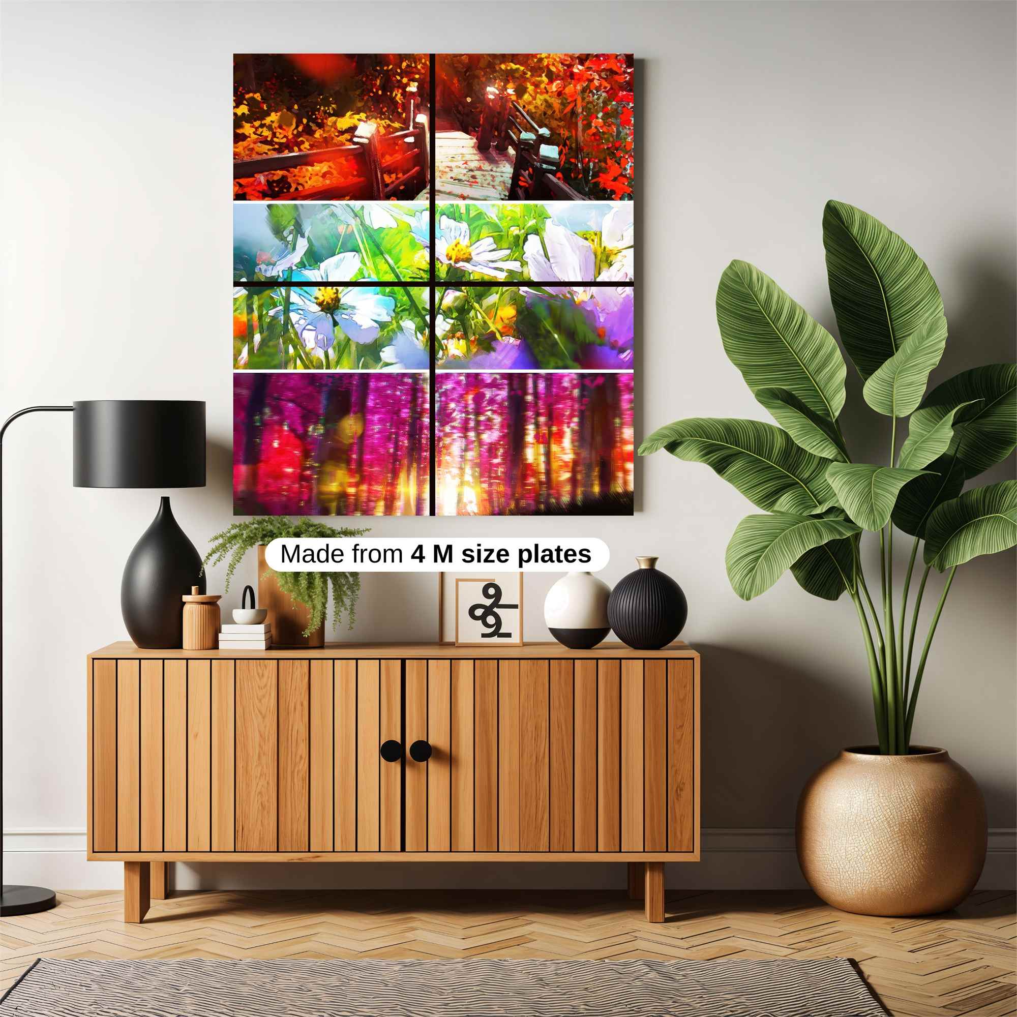 Autumn Whimsy Safe Wall Magnetic / M