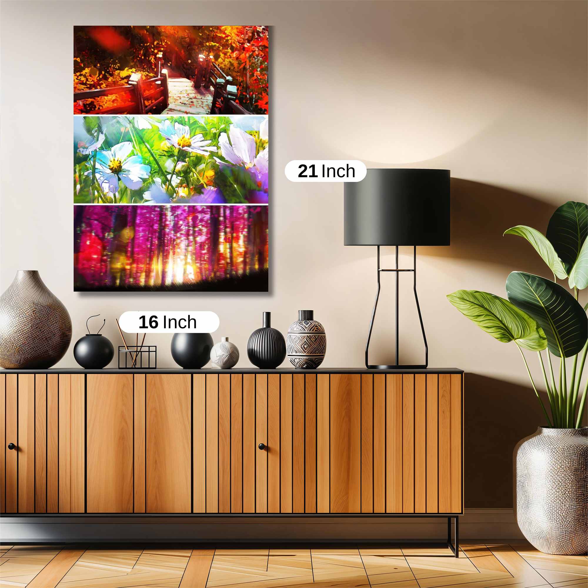 Autumn Whimsy Safe Wall Magnetic / M