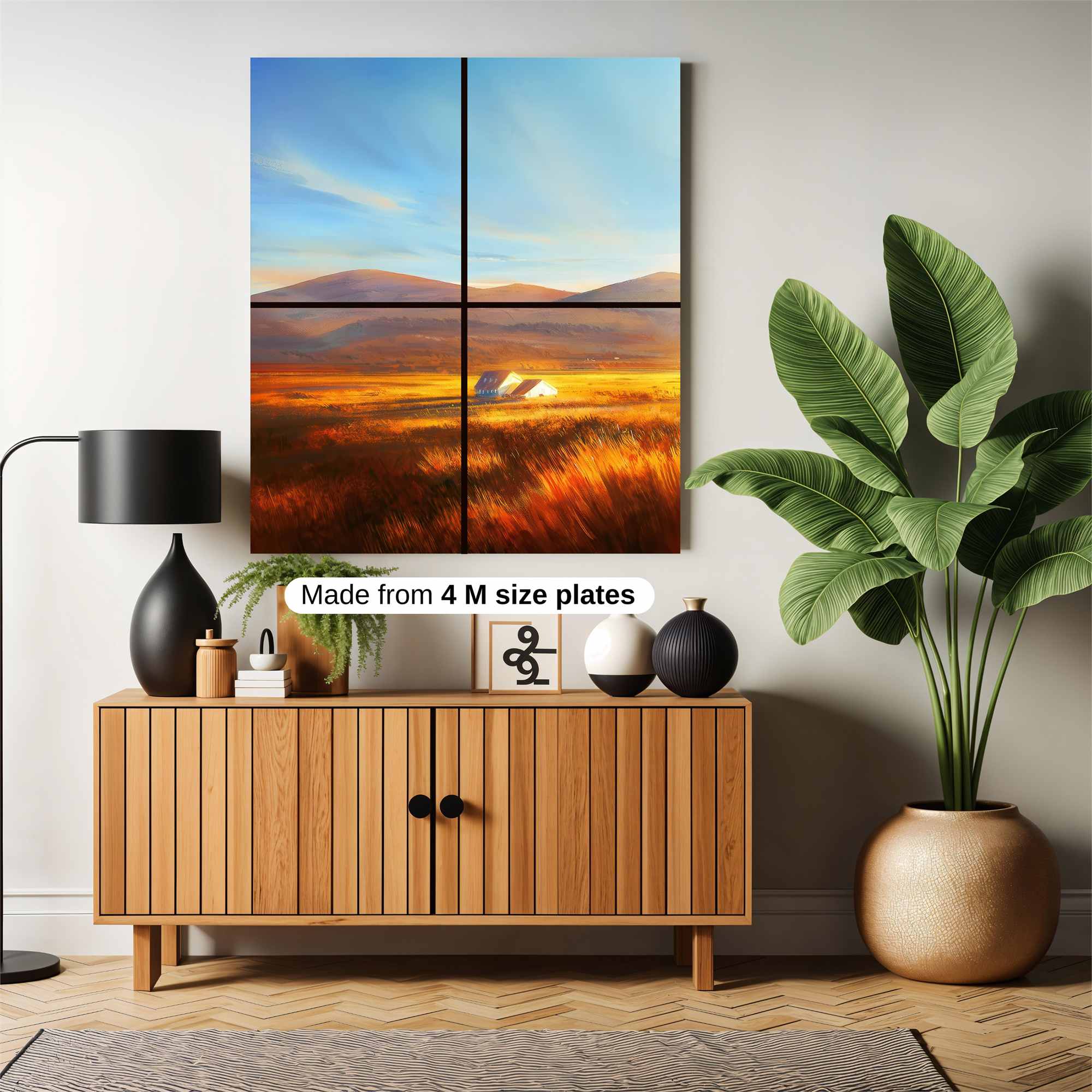 Cottage Serenity Safe Wall Magnetic / M