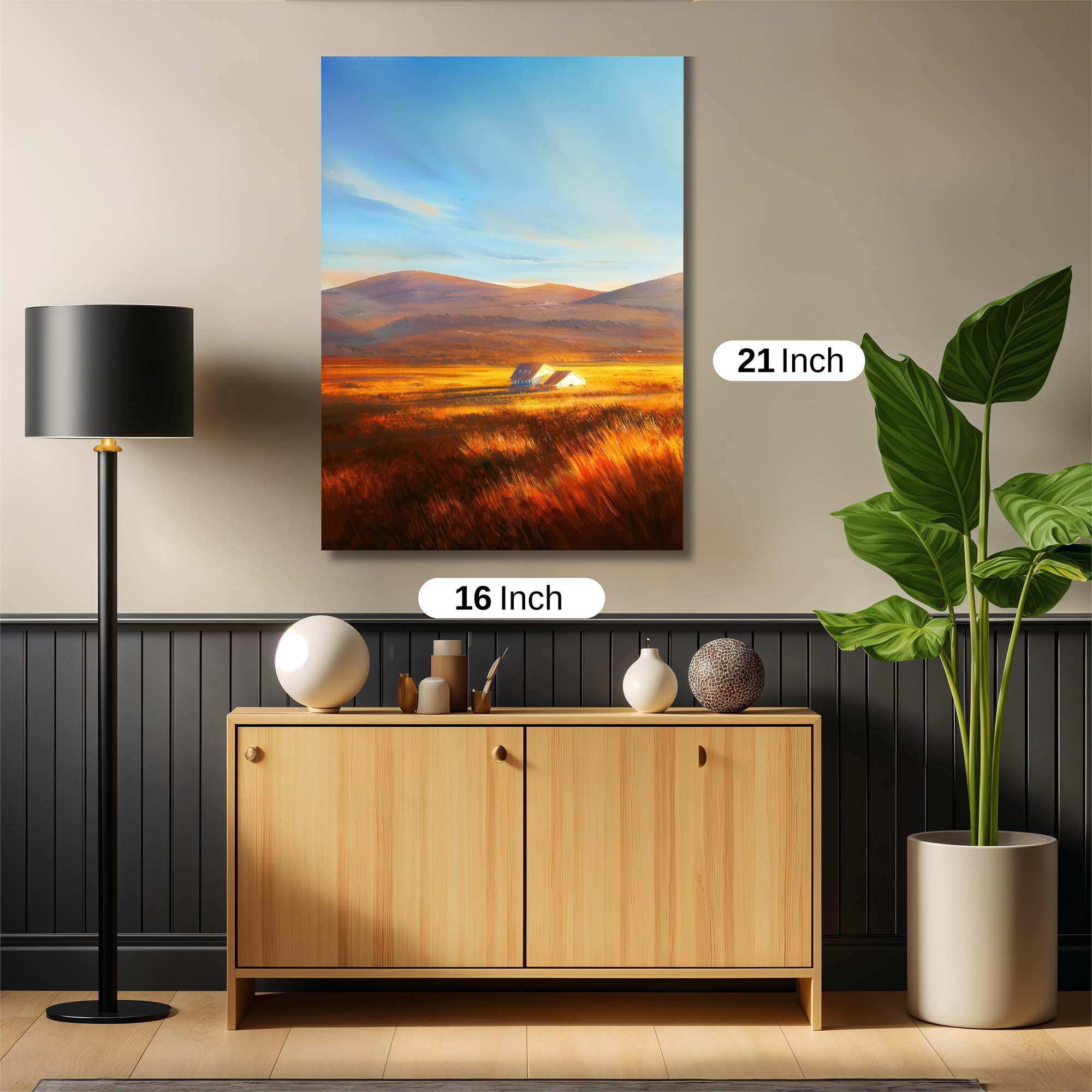 Cottage Serenity Safe Wall Magnetic / M