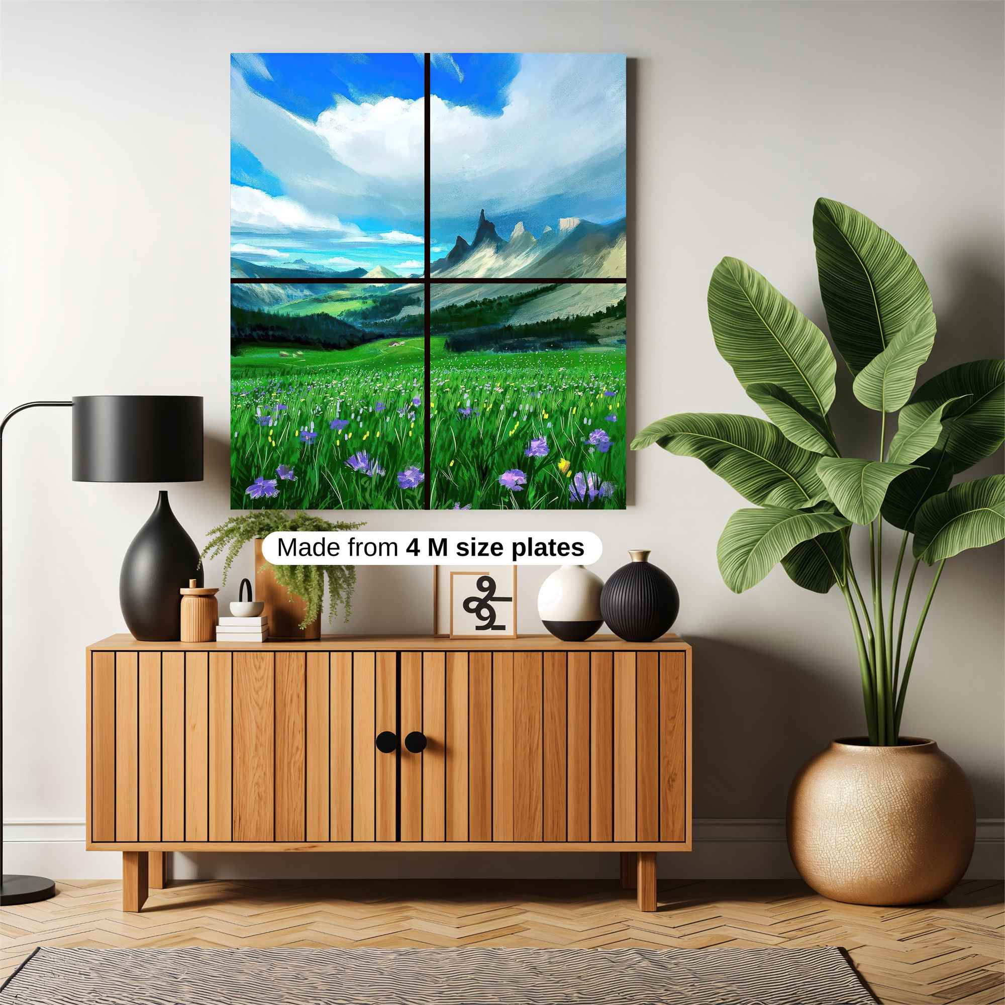 Mountain Serenity Safe Wall Magnetic / M