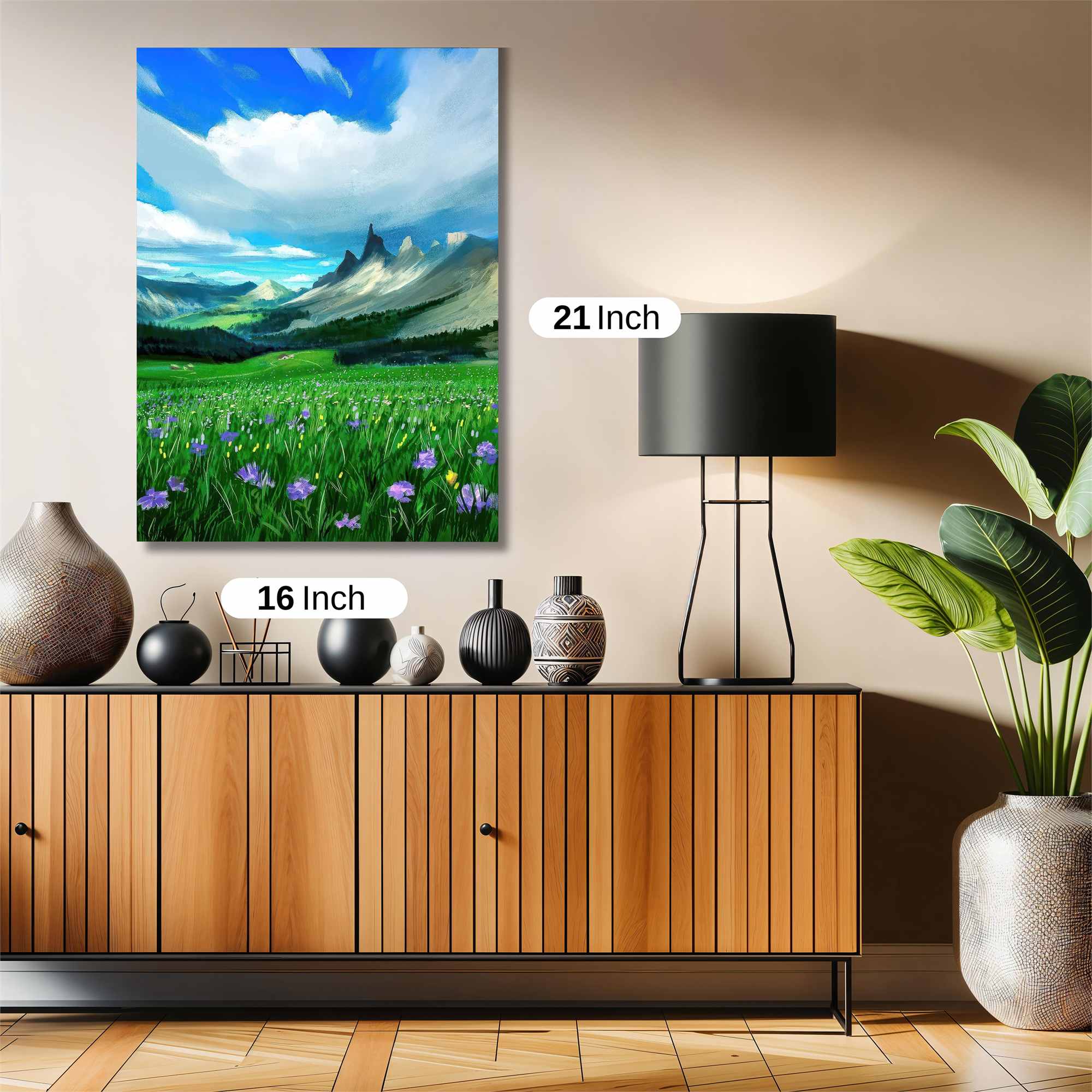 Mountain Serenity Safe Wall Magnetic / M