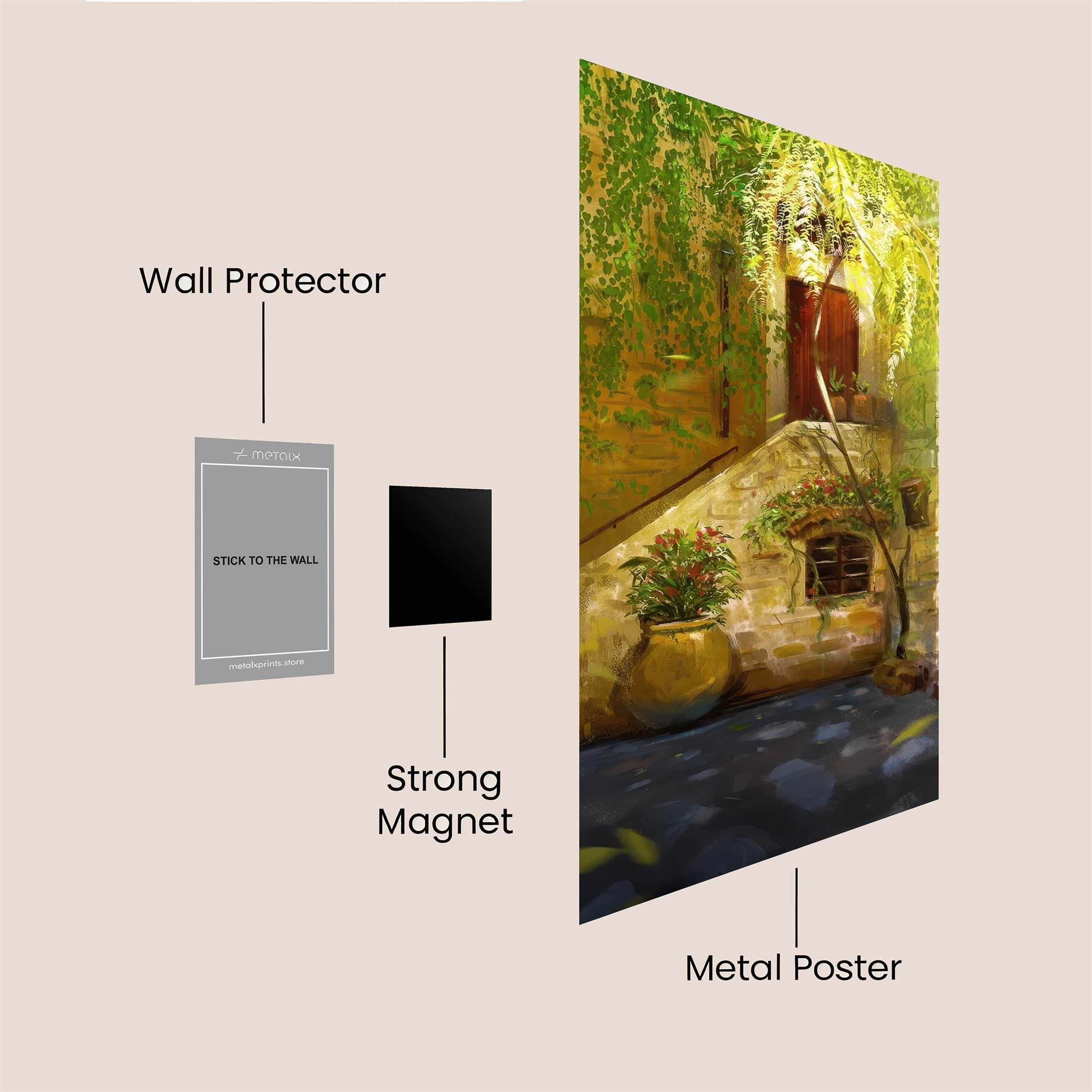 Secret Serenity Safe Wall Magnetic / M