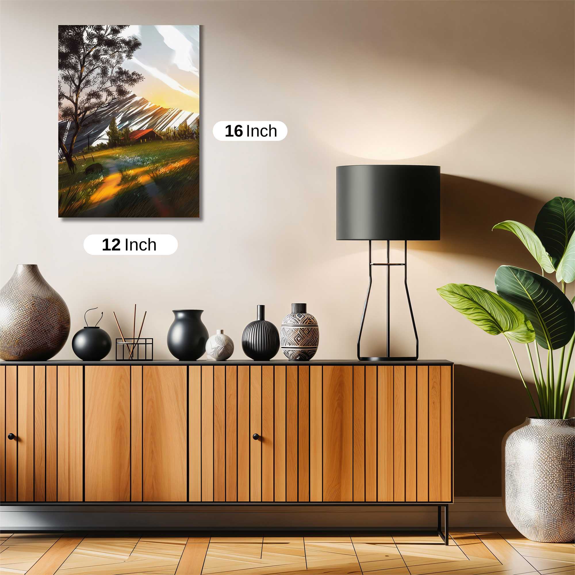 Mountain Serenity Safe Wall Magnetic / M