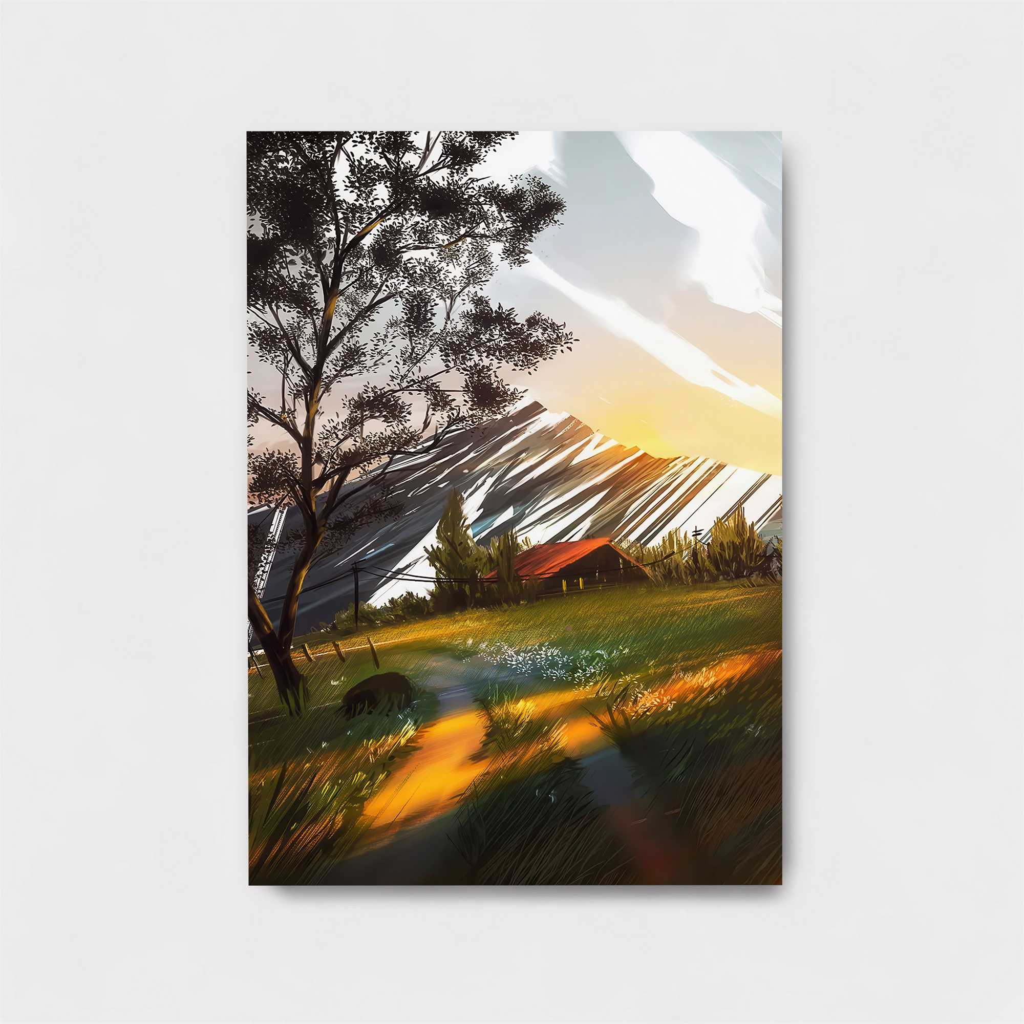 Mountain Serenity Safe Wall Magnetic / M