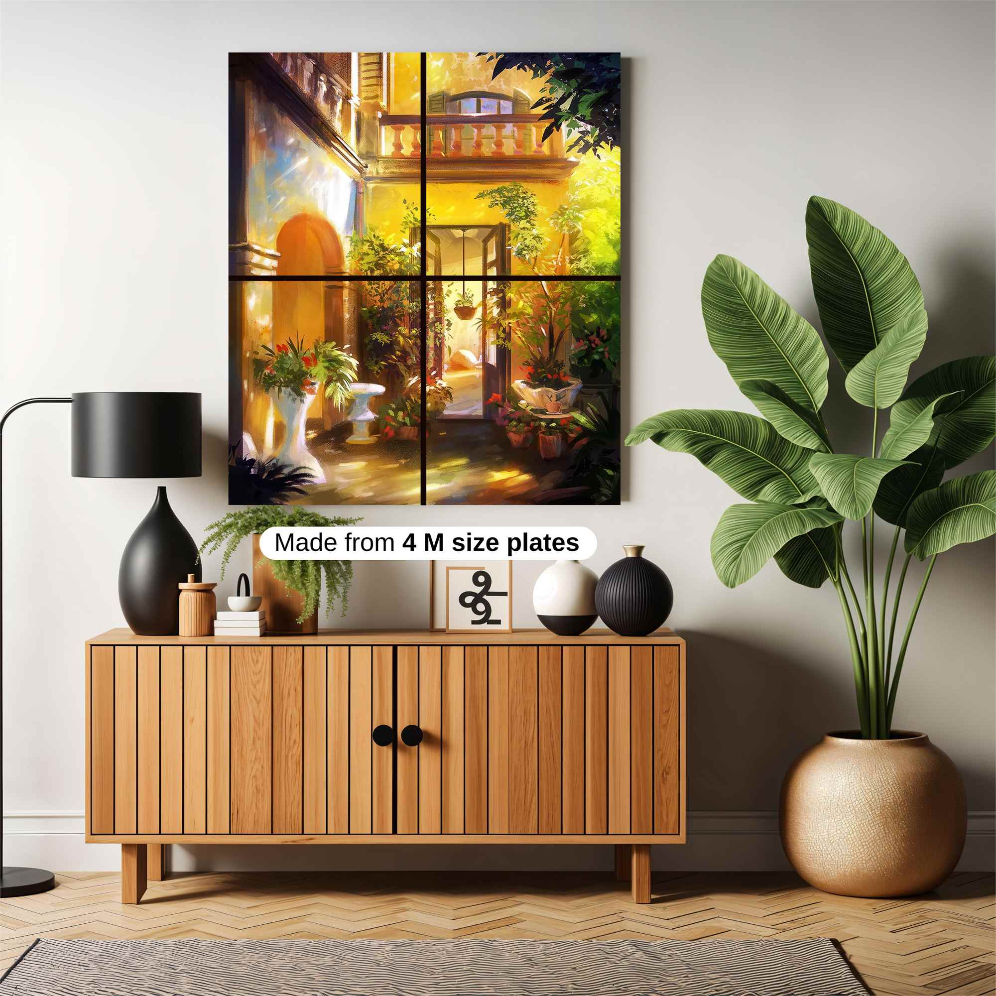 Sunlit Serenity Safe Wall Magnetic / M