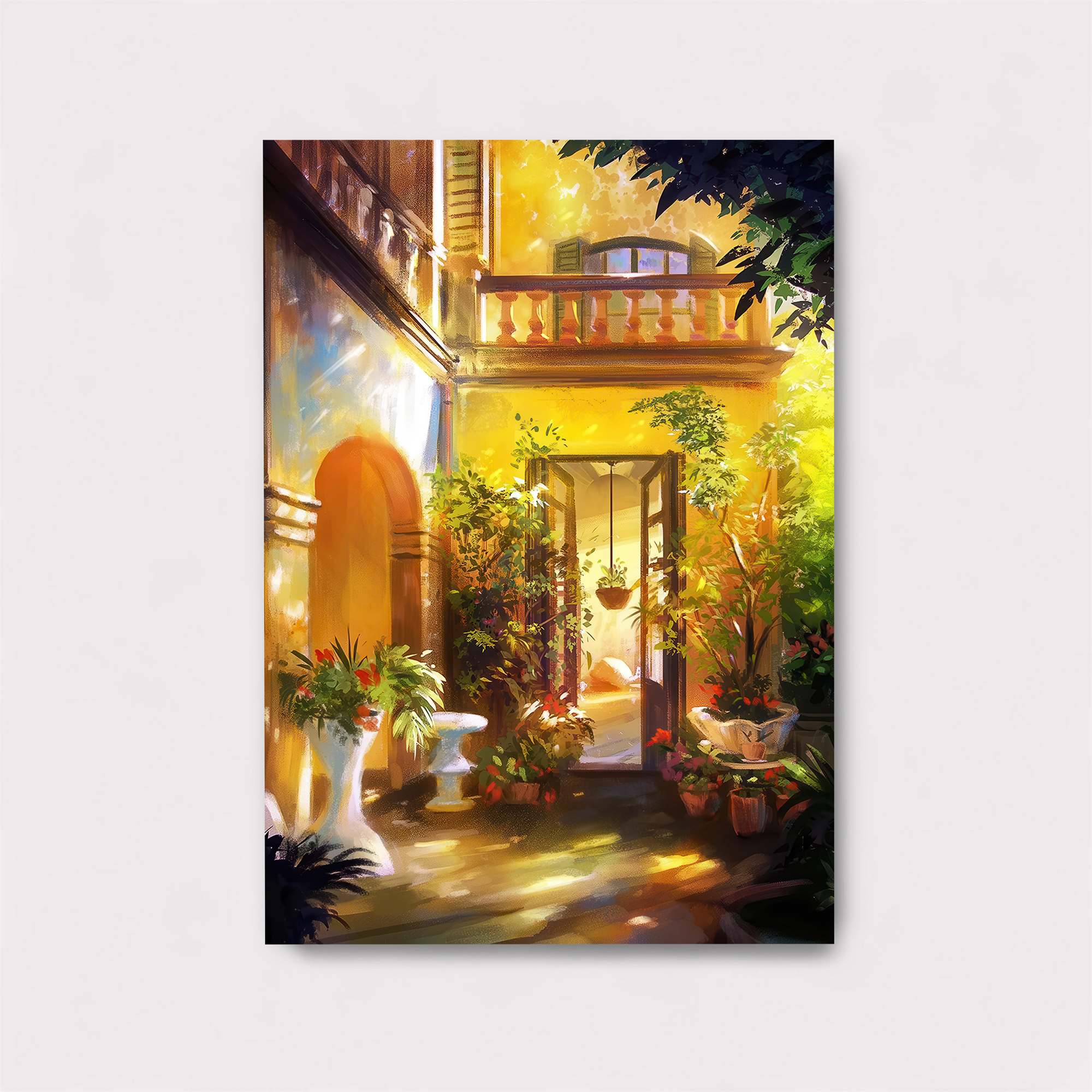 Sunlit Serenity Safe Wall Magnetic / M
