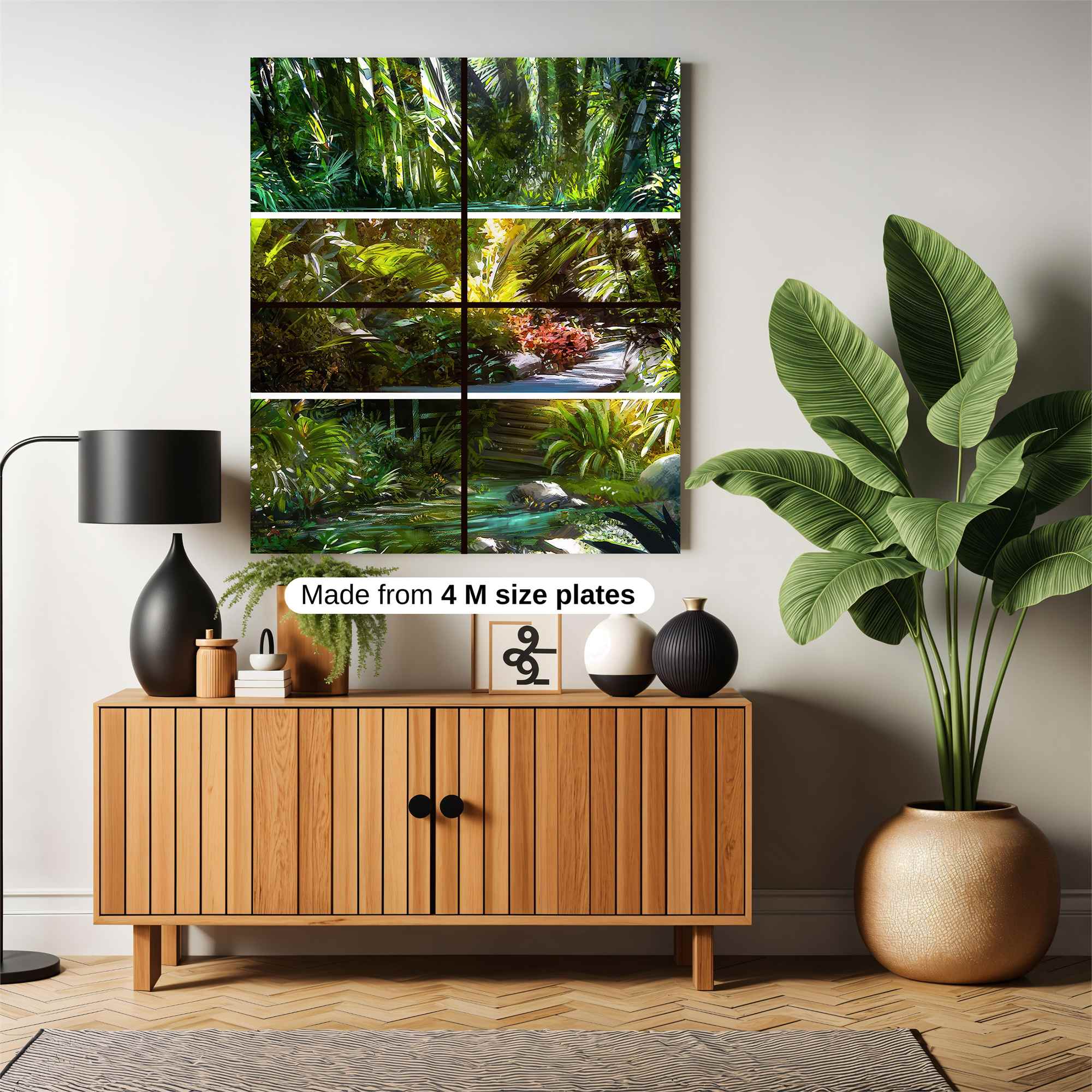 Jungle Serenity Safe Wall Magnetic / M