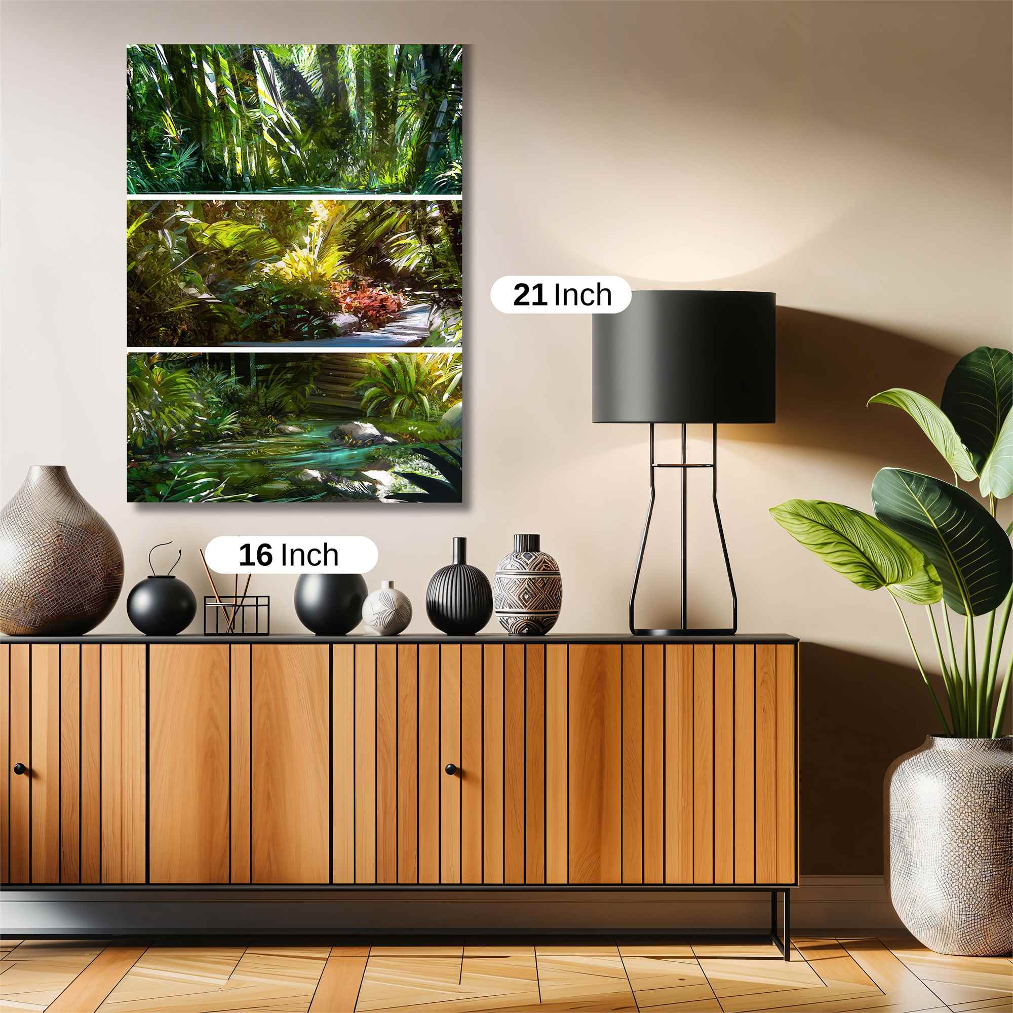 Jungle Serenity Safe Wall Magnetic / M