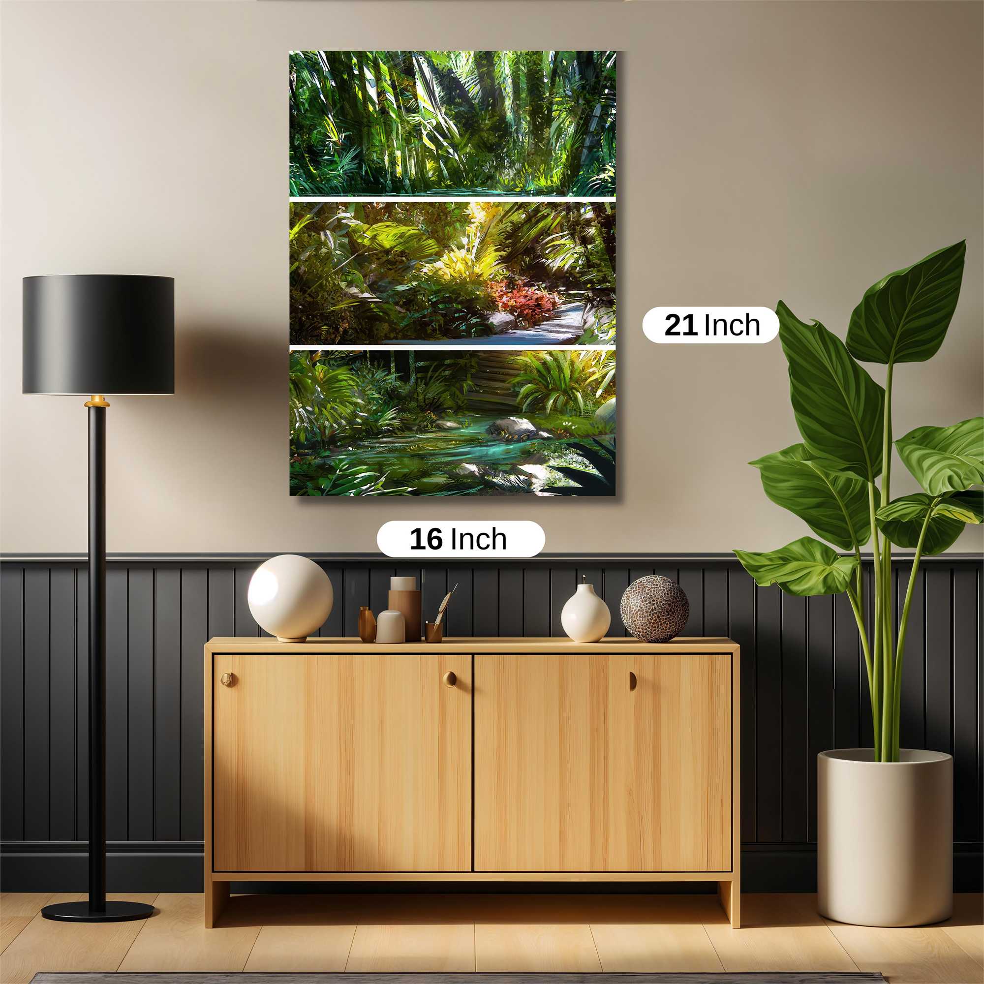 Jungle Serenity Safe Wall Magnetic / M