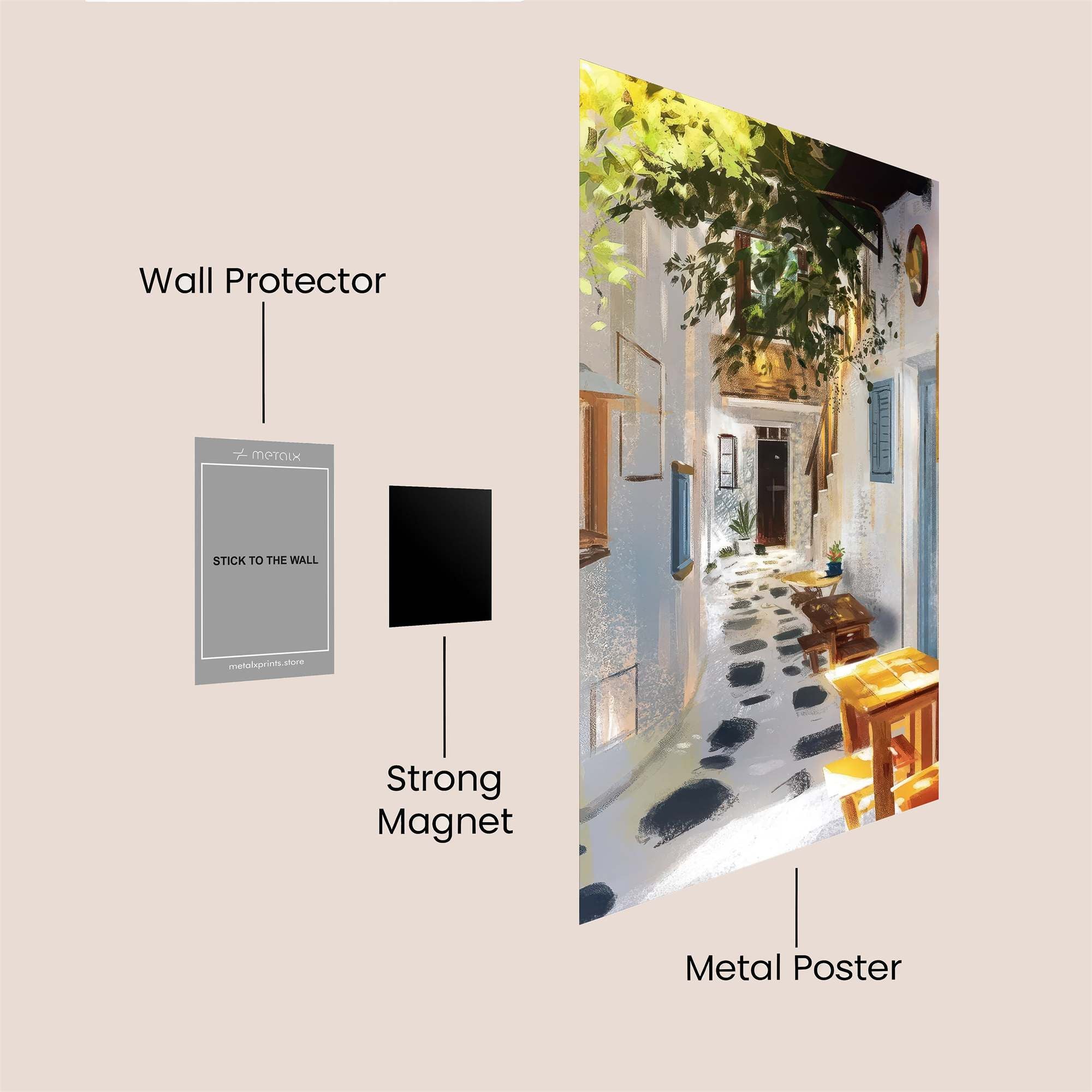 Alley Bliss Safe Wall Magnetic / M
