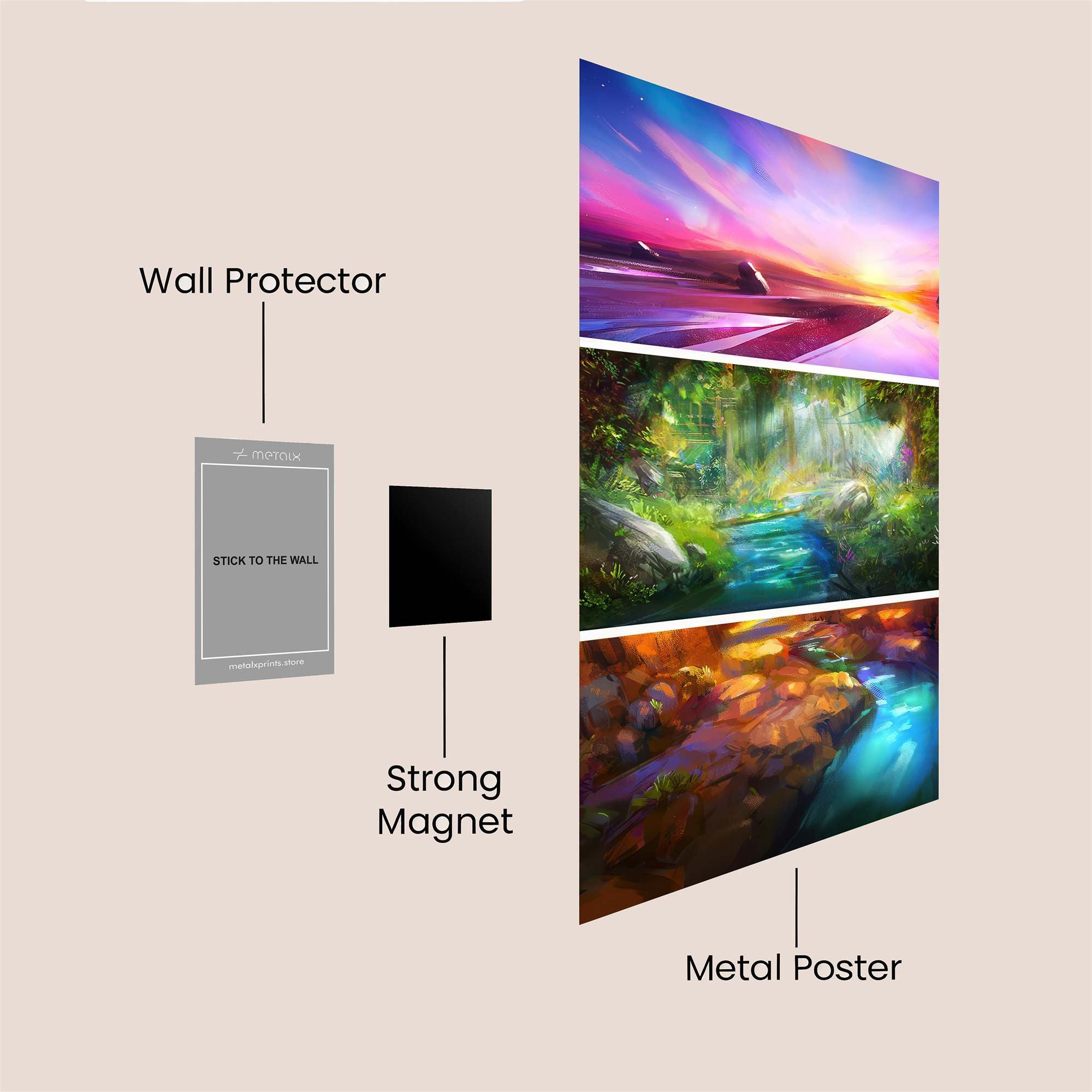 Aurora Serenity Safe Wall Magnetic / M