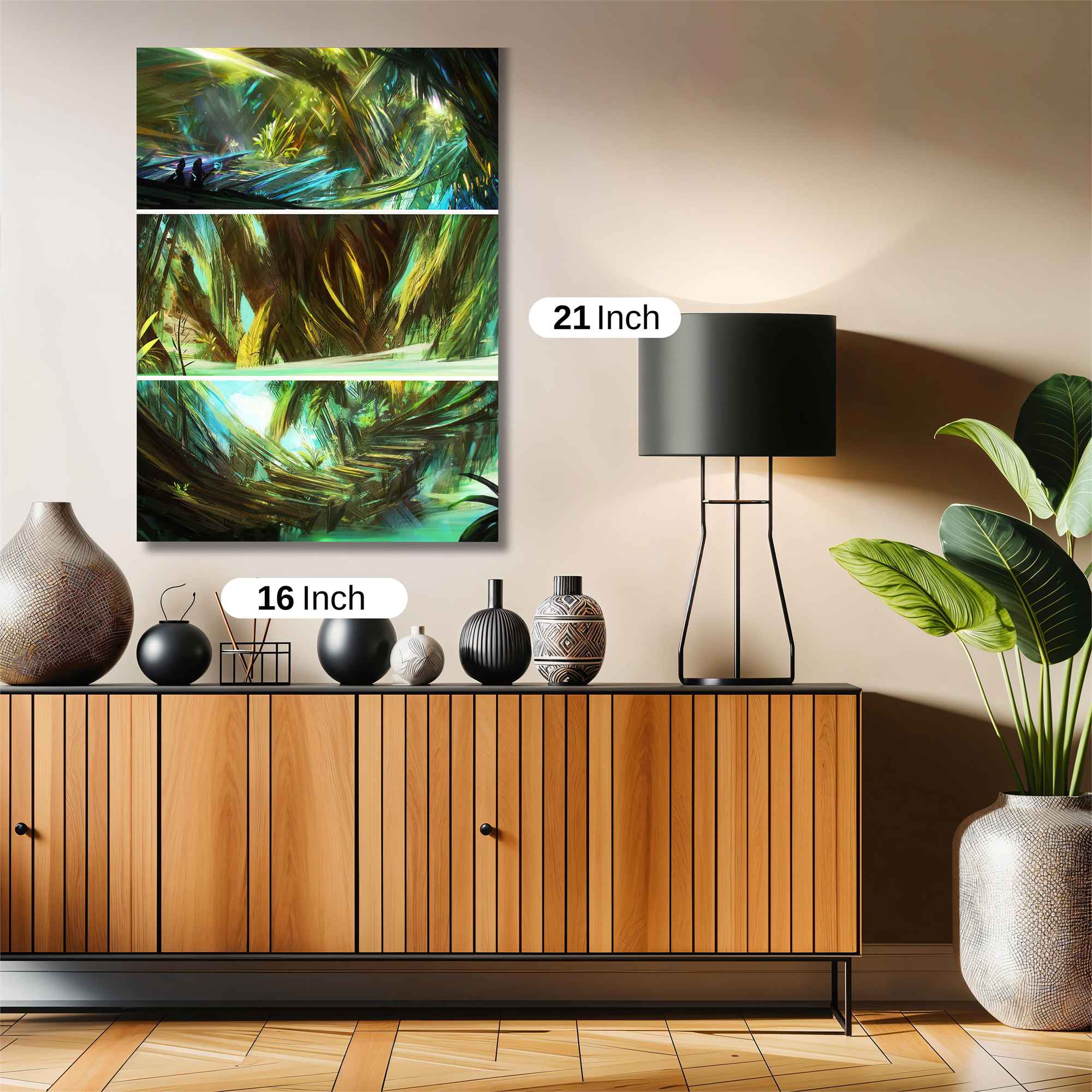 Jungle Serenity Safe Wall Magnetic / M