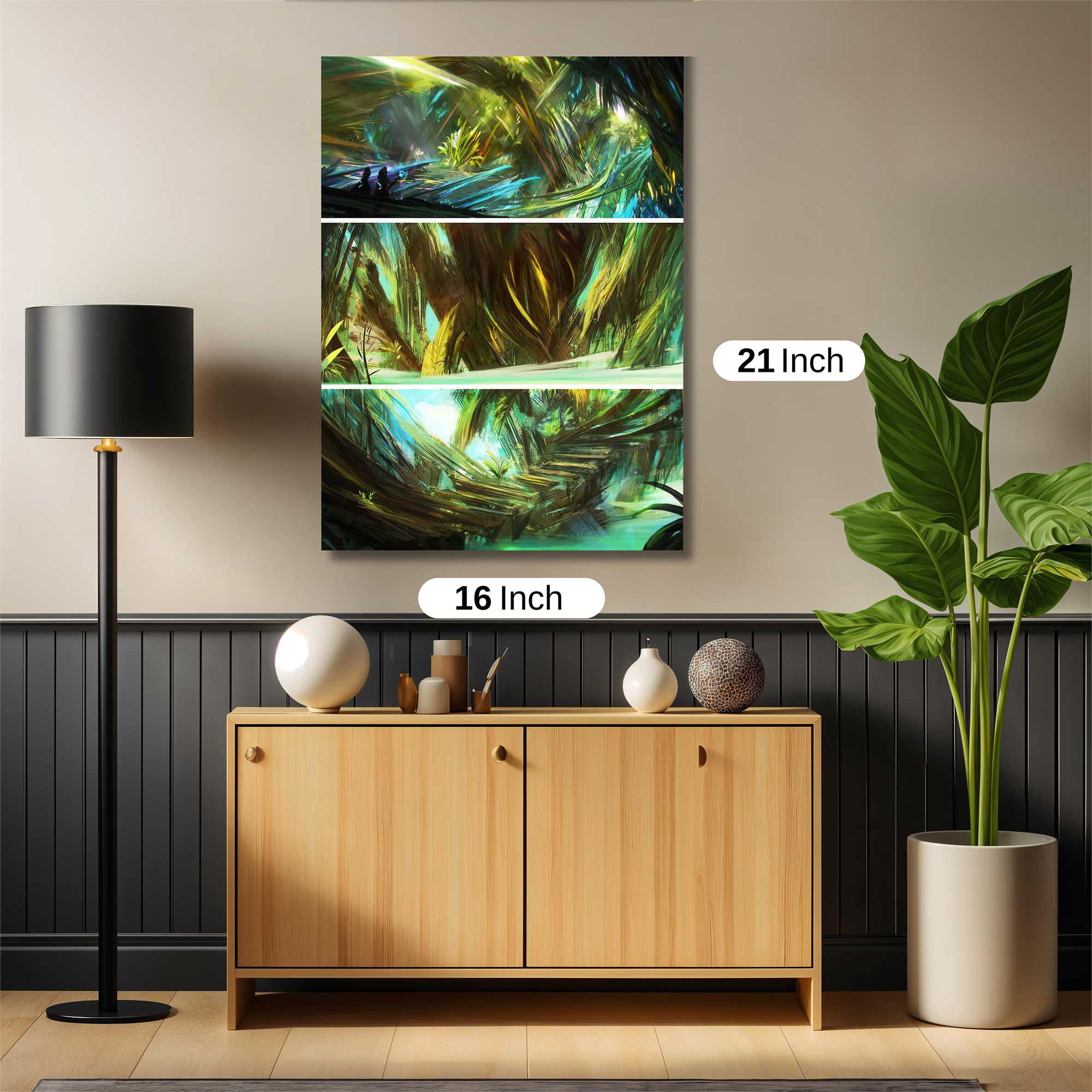 Jungle Serenity Safe Wall Magnetic / M