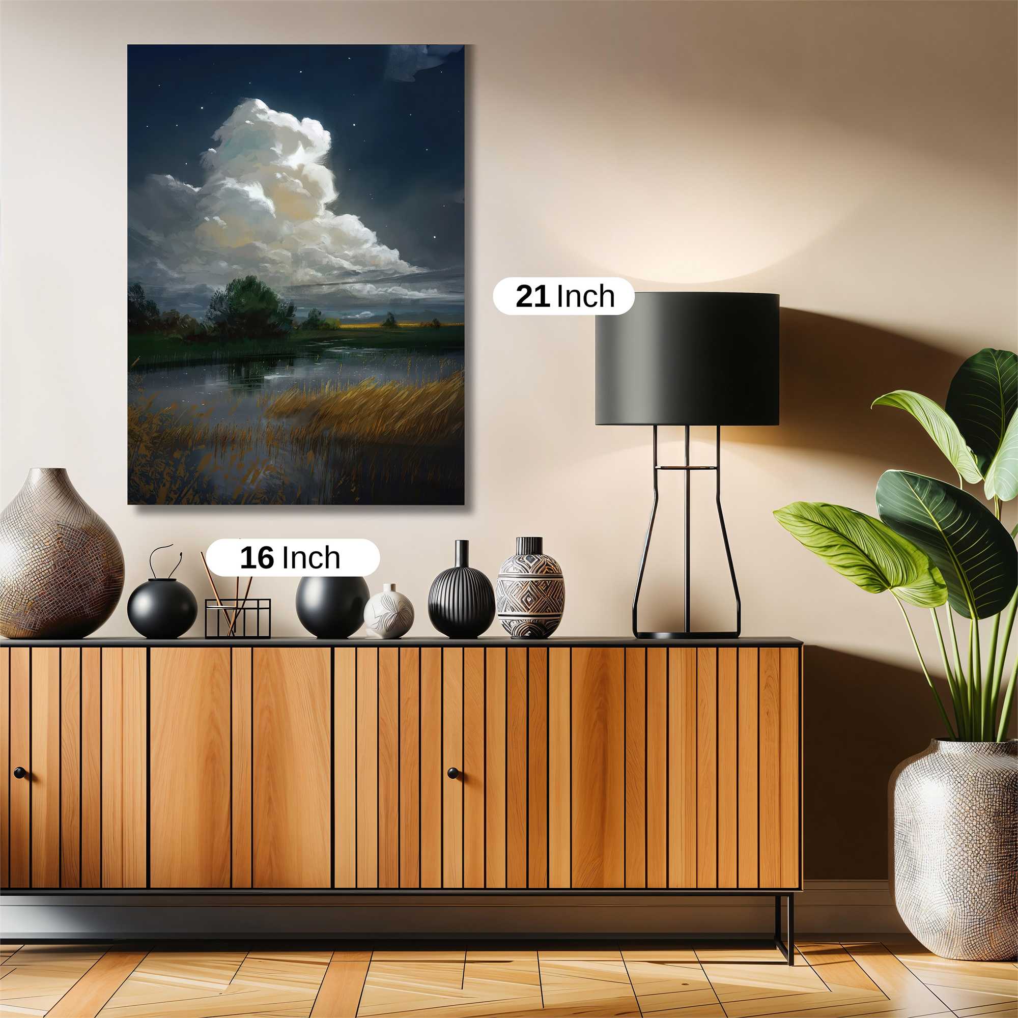 Moonlit Serenity Safe Wall Magnetic / M
