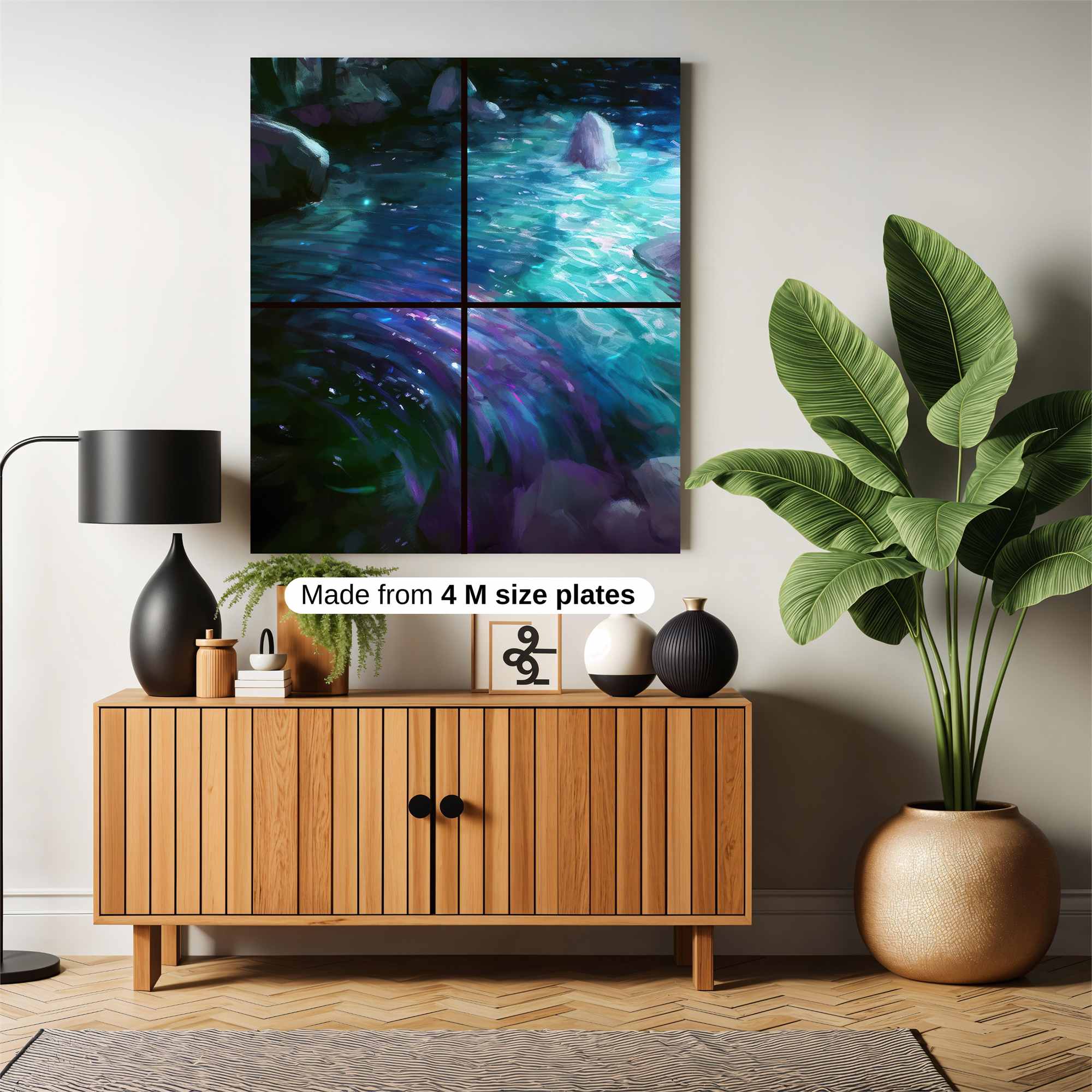 Mystic Stream Safe Wall Magnetic / M