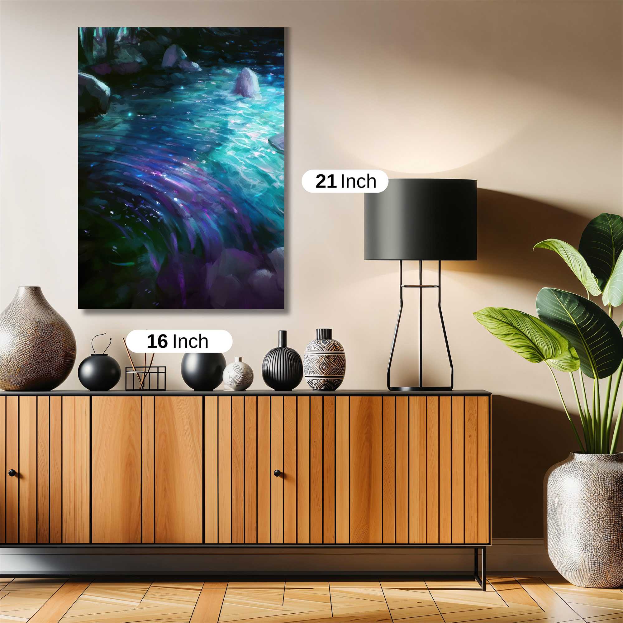 Mystic Stream Safe Wall Magnetic / M