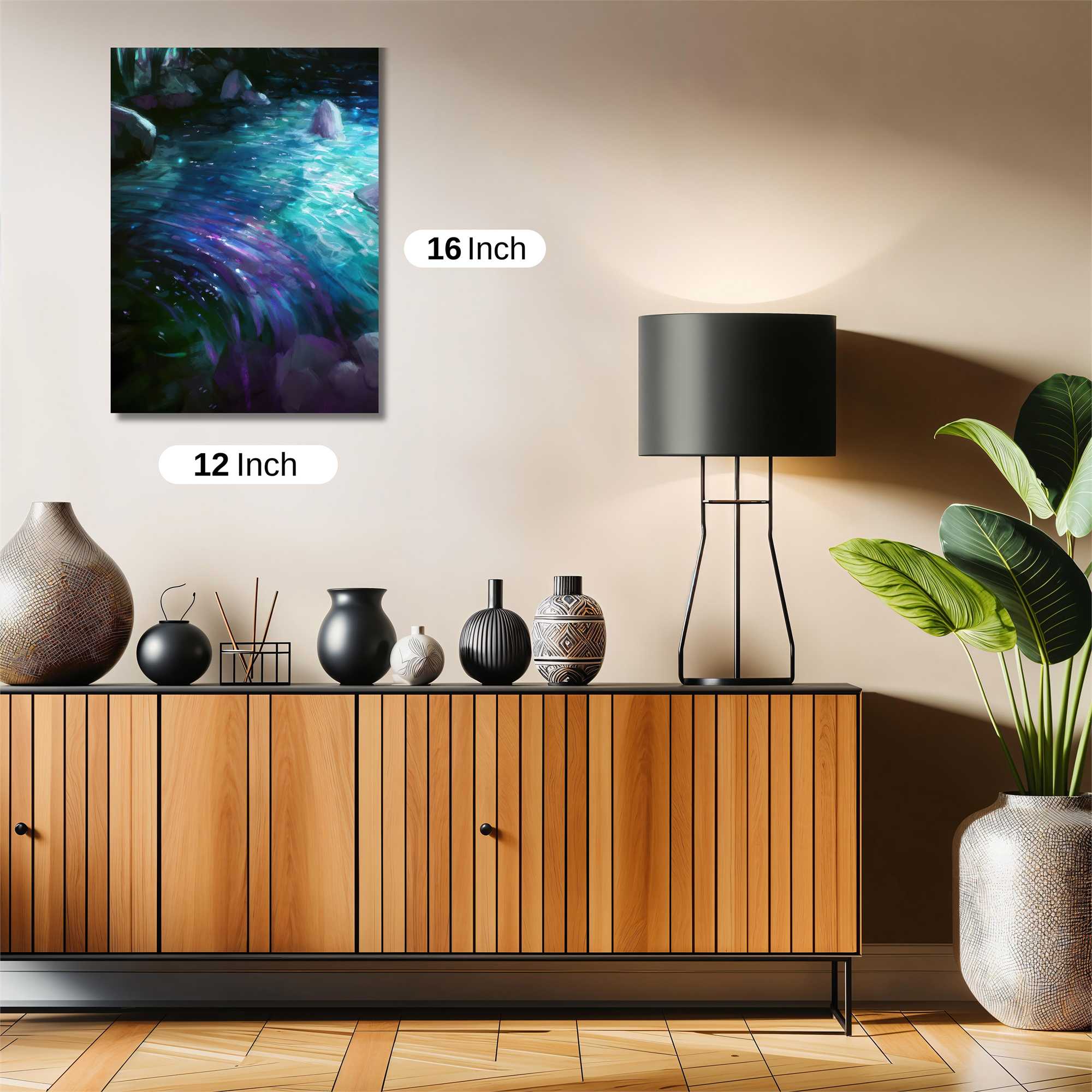 Mystic Stream Safe Wall Magnetic / M