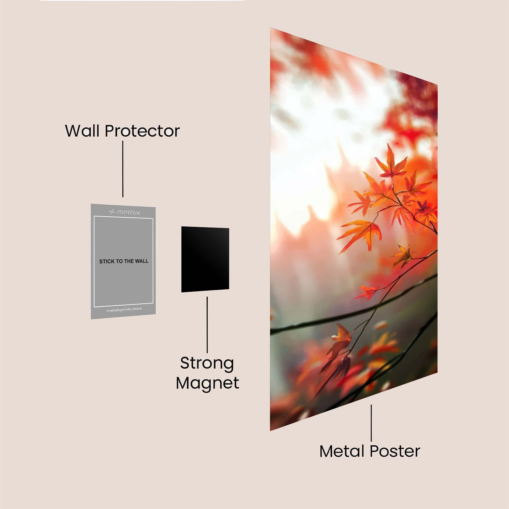 Autumn Radiance Safe Wall Magnetic / M