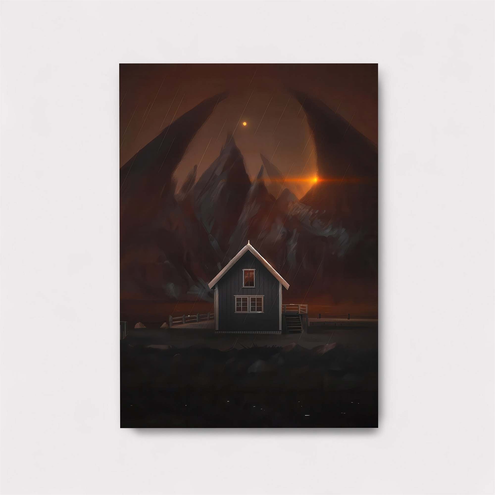 Cabin Solitude Safe Wall Magnetic / M