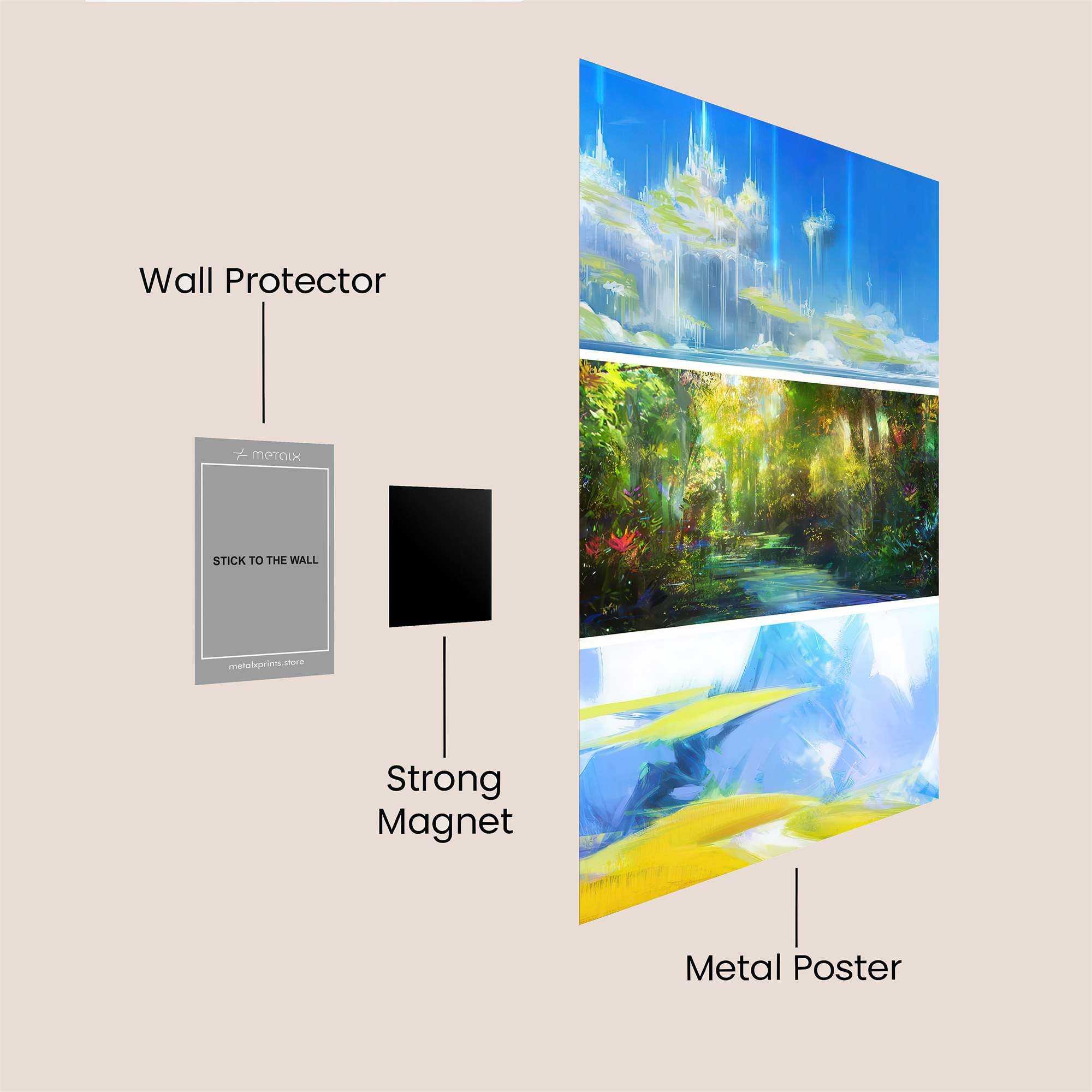 Heavenly Serenity Safe Wall Magnetic / M