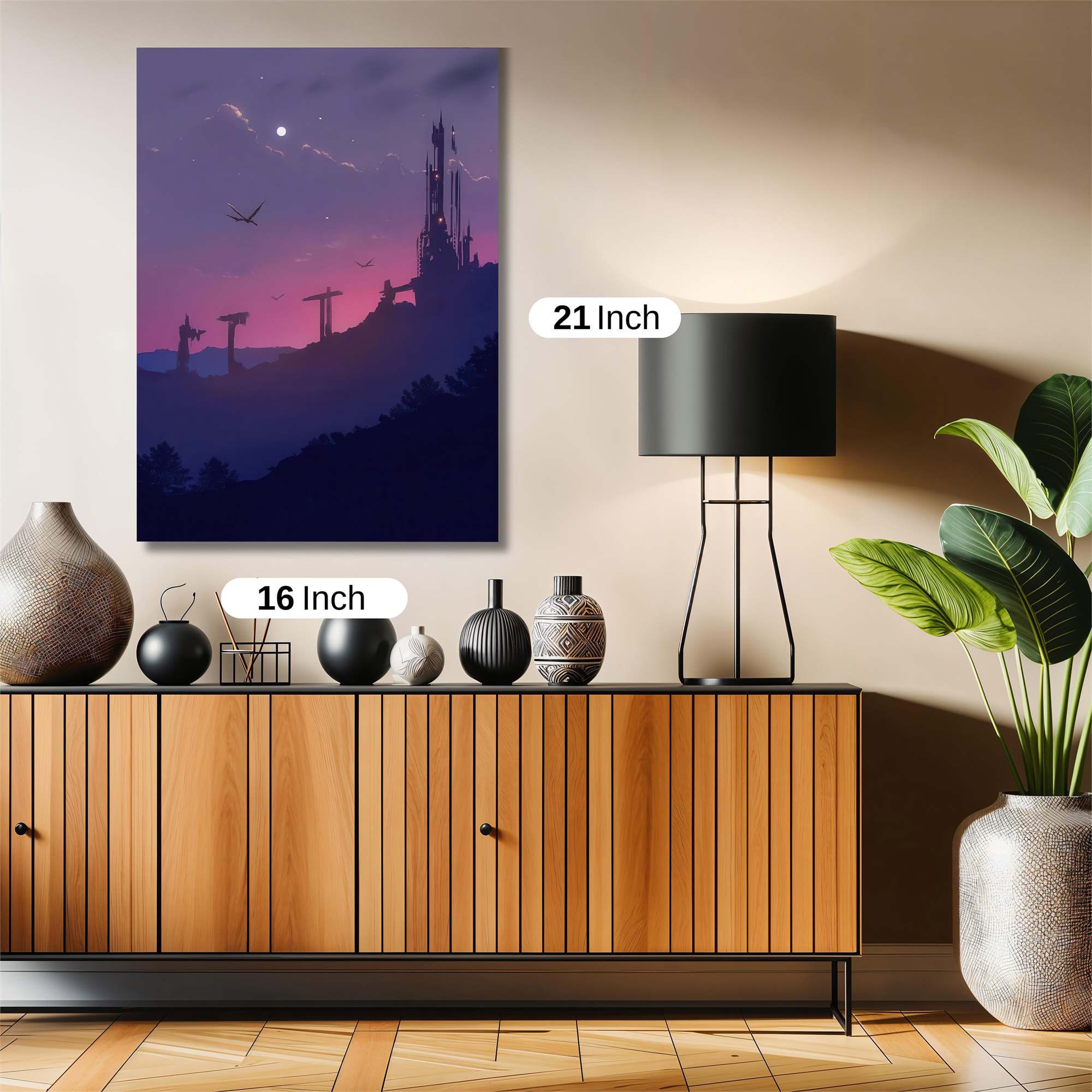 Castle Twilight Safe Wall Magnetic / M