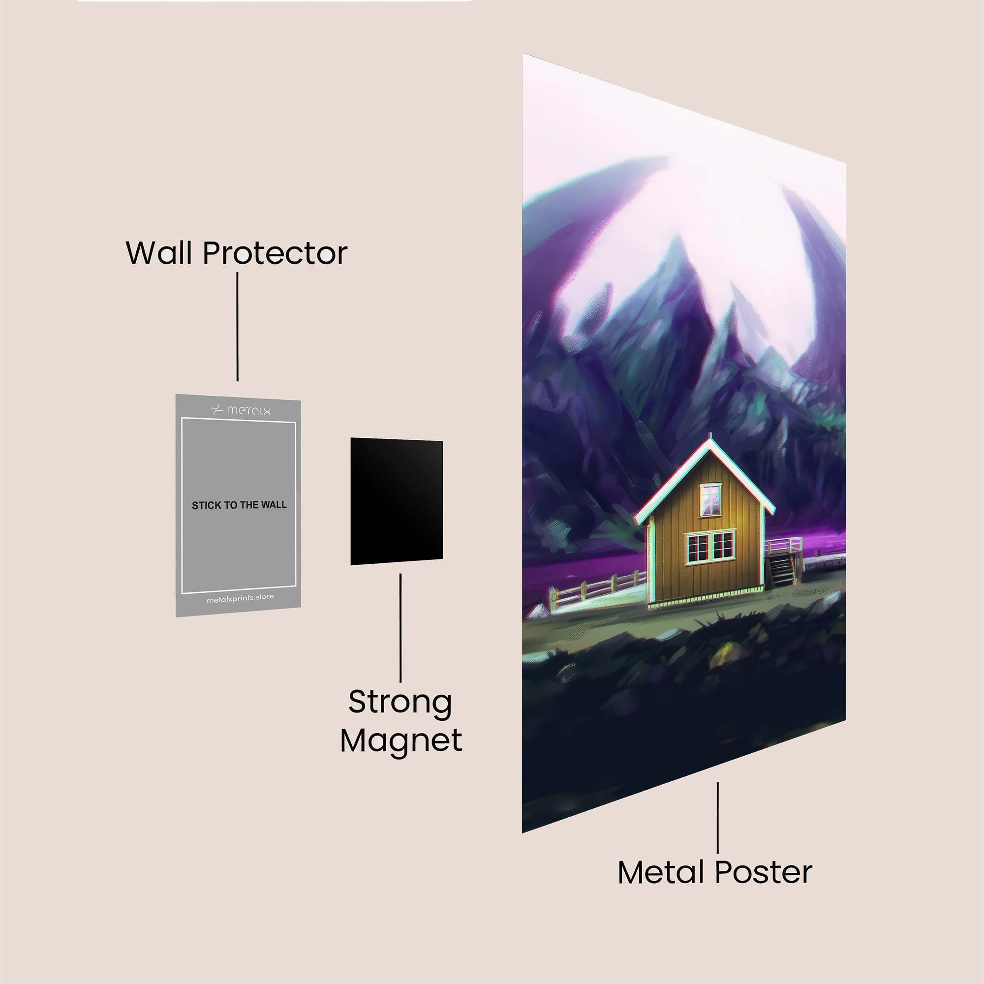 Cabin Enigma Safe Wall Magnetic / M