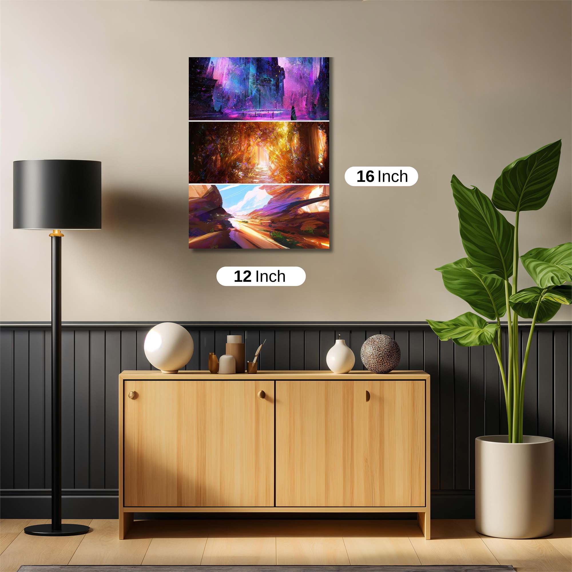 Mystic Realms Safe Wall Magnetic / M
