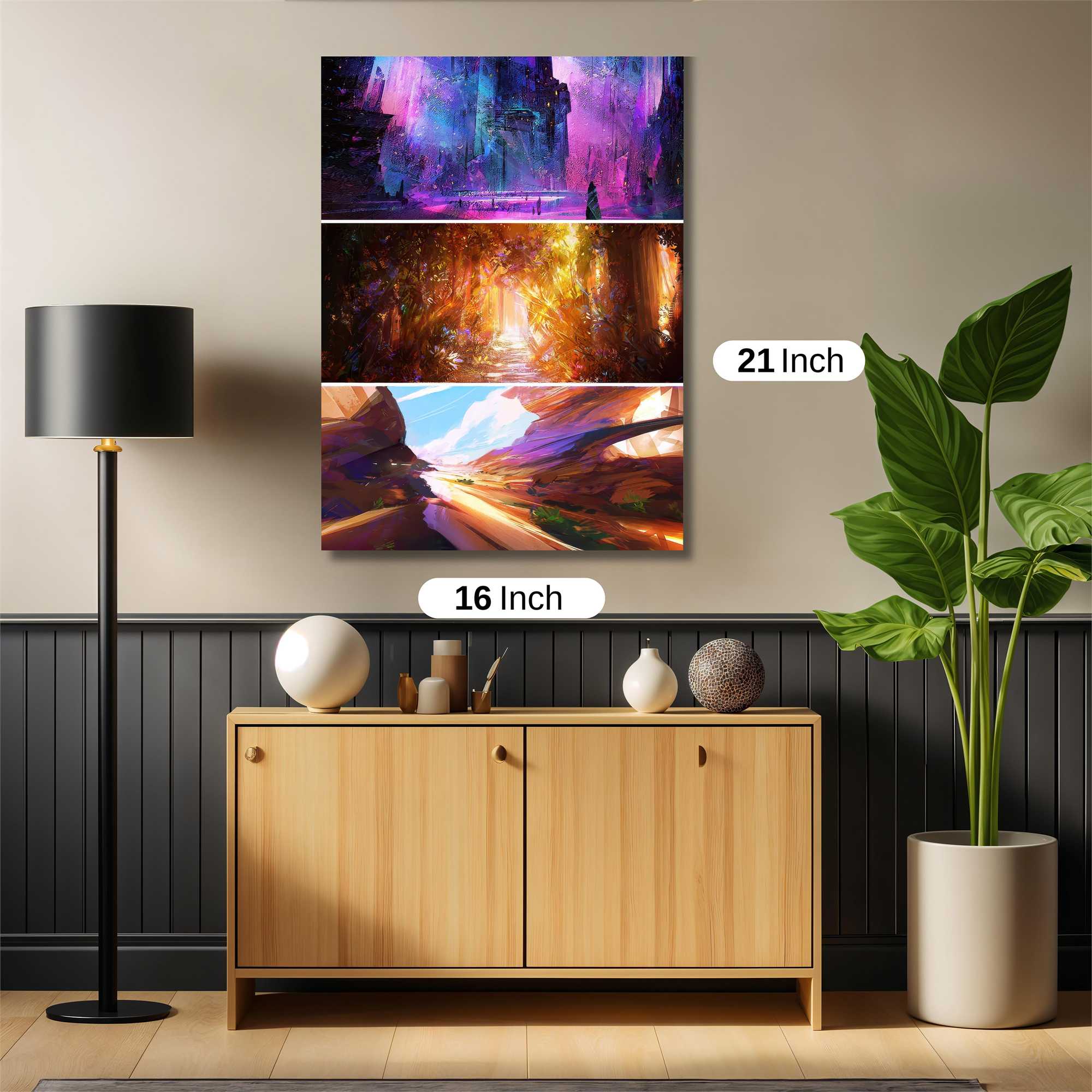 Mystic Realms Safe Wall Magnetic / M